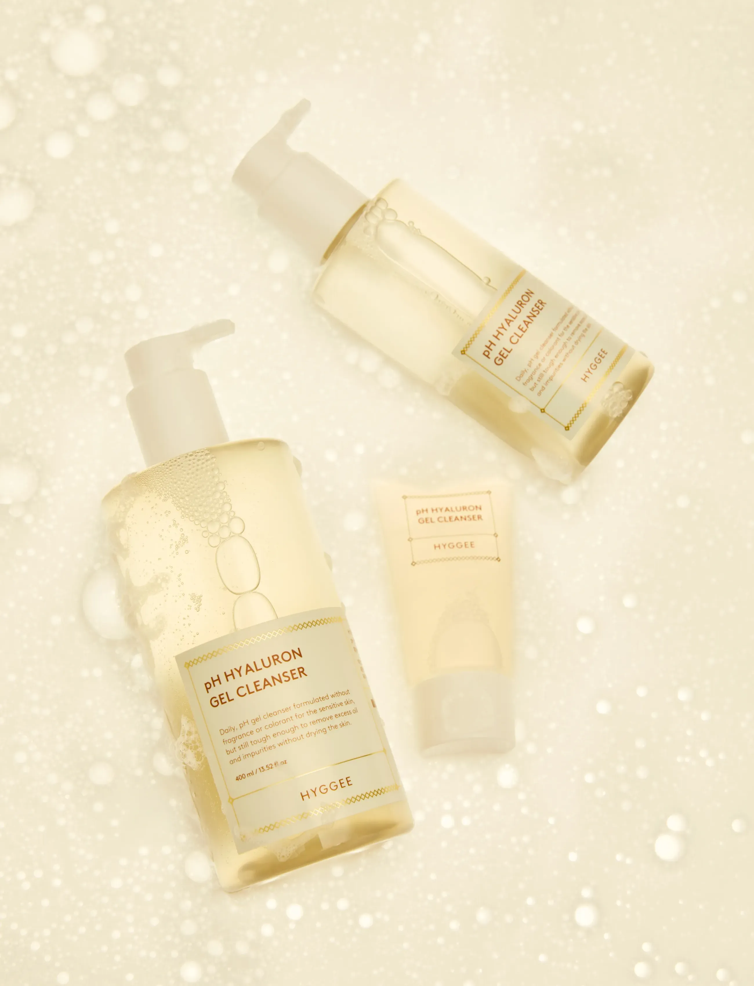 Hyggee Ph Hyaluron Gel Cleanser, 50 ml, Nude, Rengøringsmidler > Ansigtsvask Og Rengøringsmidler, Dame