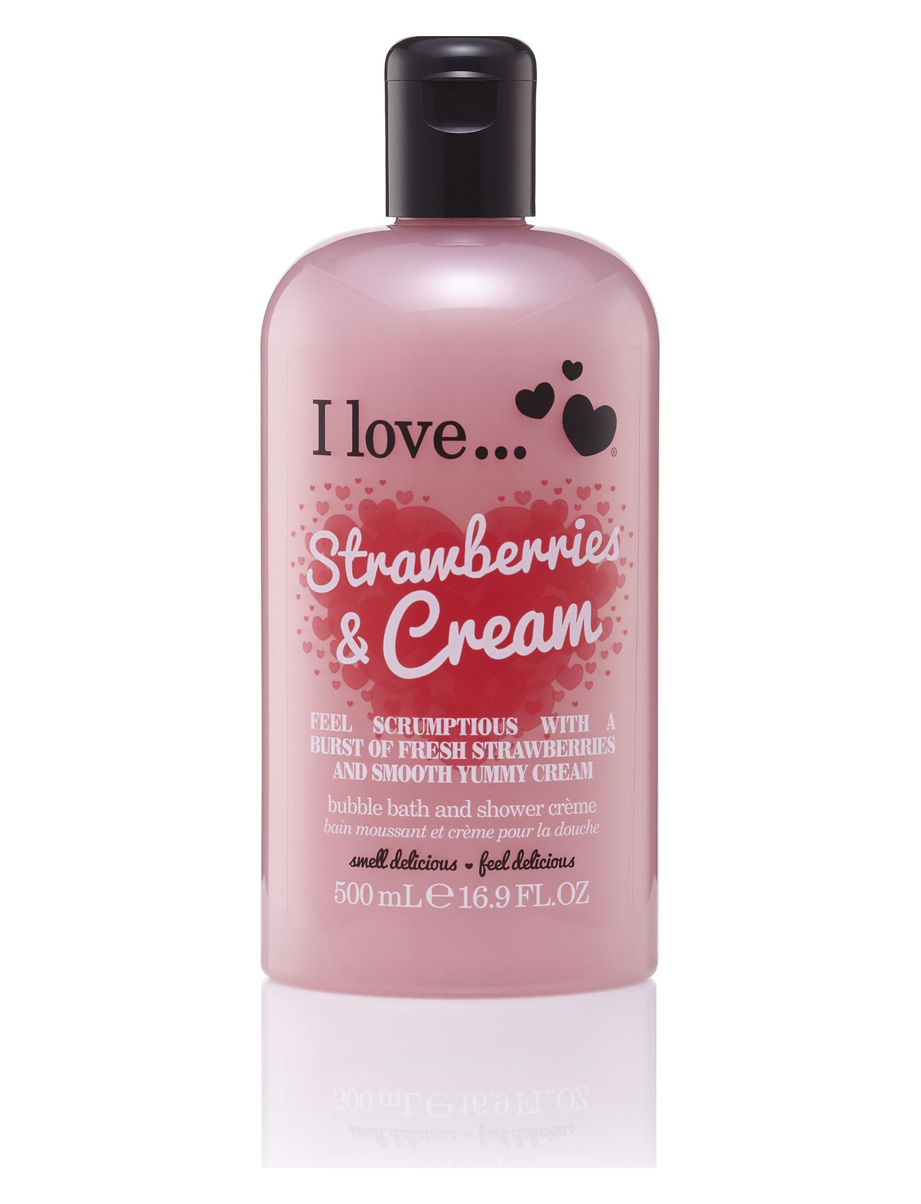 I LOVE I Love Bath Shower Strawberries Cream 500Ml - Nude - 500 ml