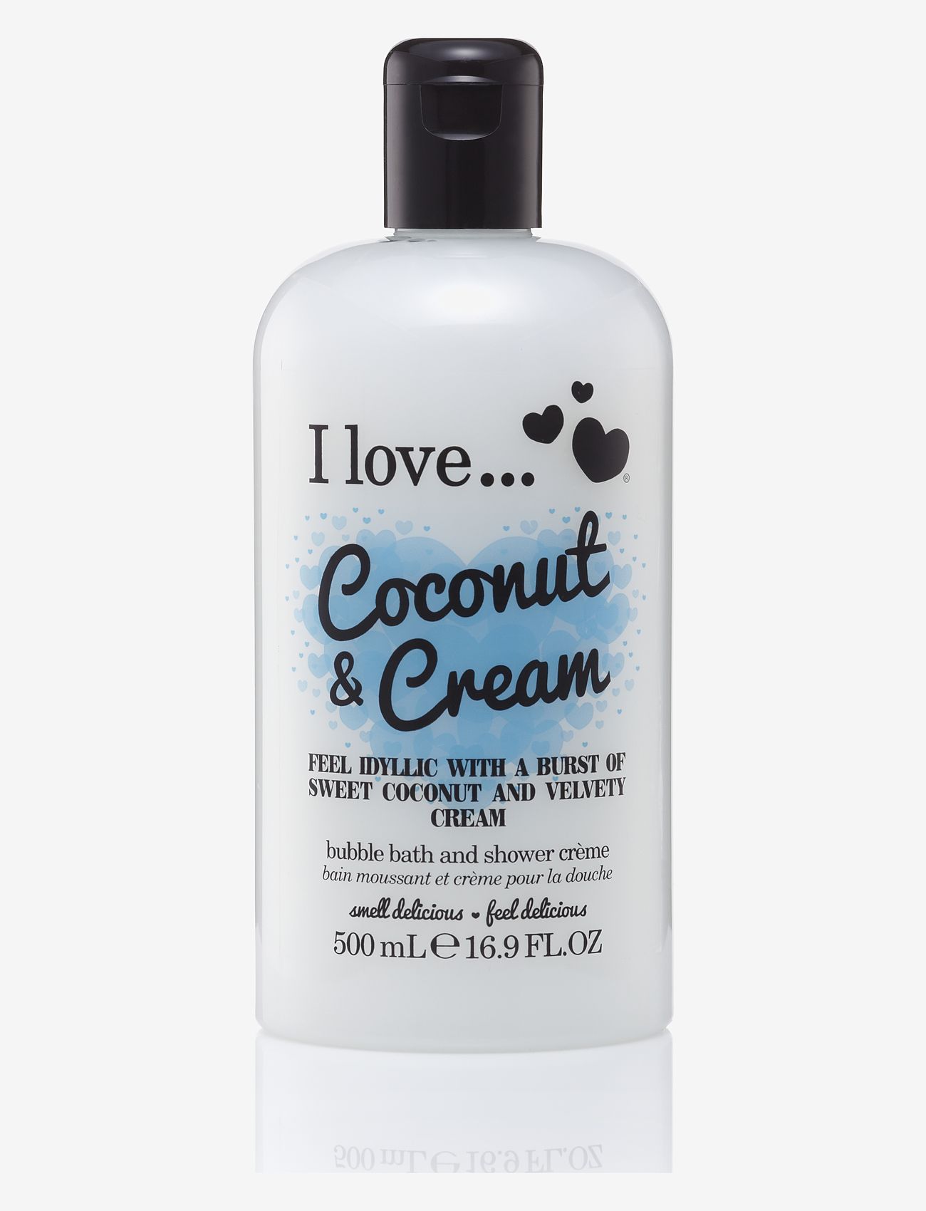 I LOVE - I LOVE Bath Shower Coconut Cream 500ml - duschgel & duscholjor  - coconut cream - 0