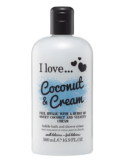 I Love Bath Shower Coconut Cream 500ml - Shower Gel