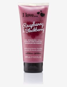 I Love Exfoliating Shower Smoothie  Raspberry Blackberry 200ml, I LOVE