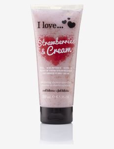 I Love Exfoliating Shower Smoothie Strawberries Cream 200ml, I LOVE