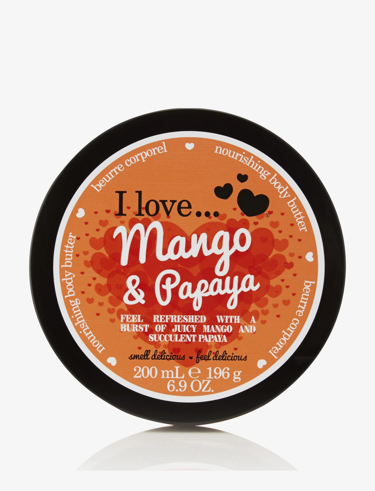 I LOVE I Love Body Butter Mango Papaya - I LOVE - STRAWBERRIES CREAM / clear