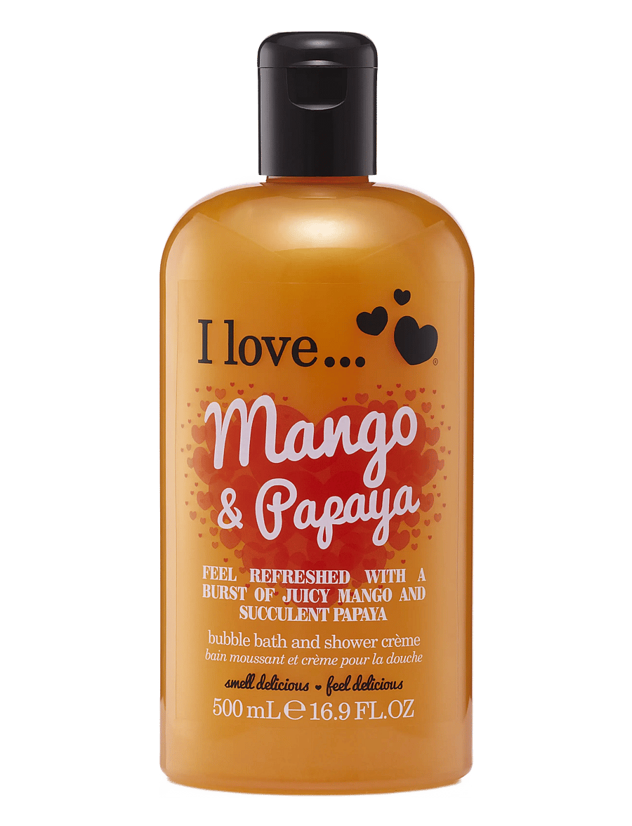I LOVE - I Love Bath Shower Mango Papaya 500ml - shower gel & bruseolier - mango papaya - 0