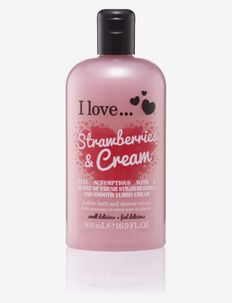 I Love Bath Shower Strawberries Cream 500ml, I LOVE