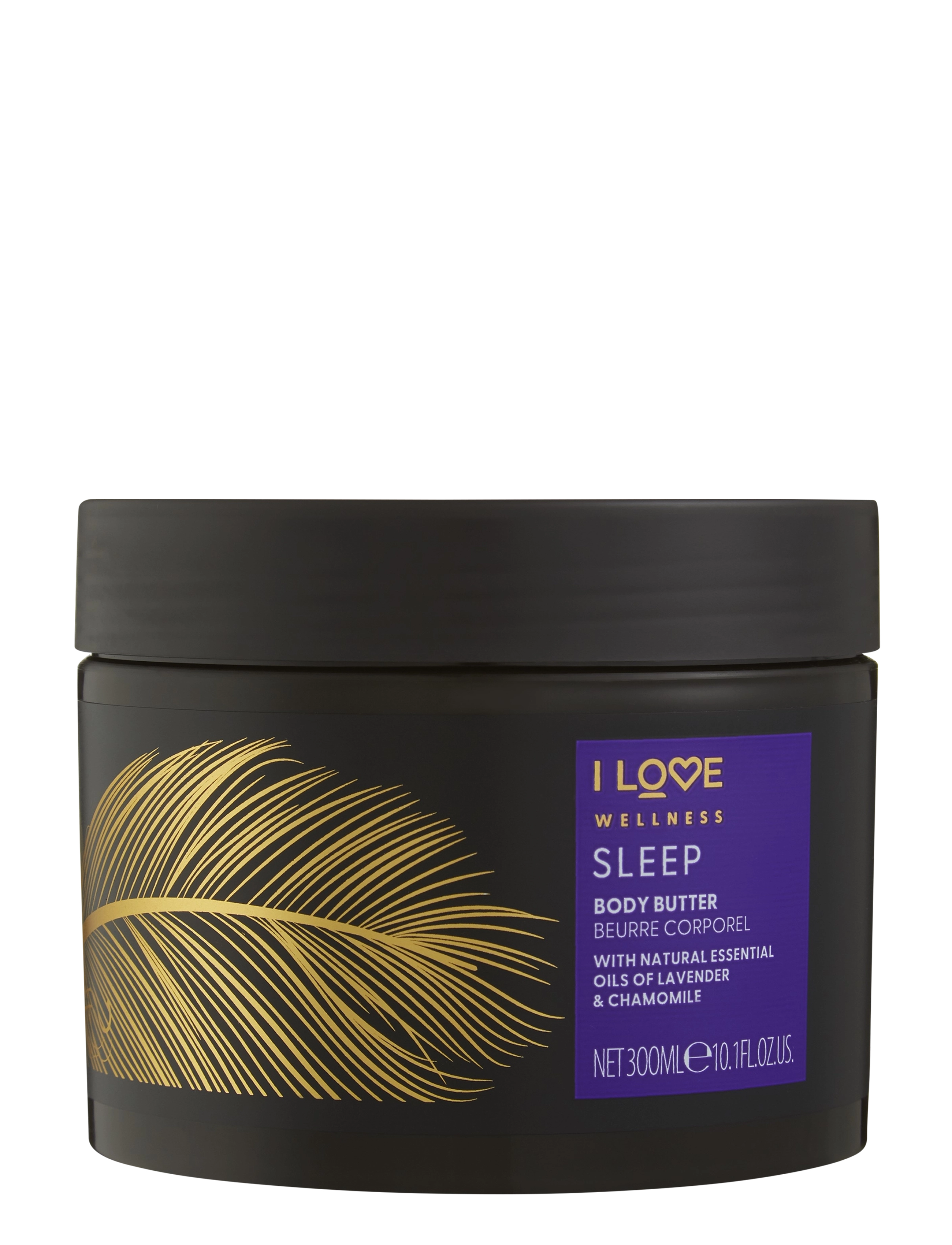 I LOVE I Love Wellness Body Butter Sleep Lavender & Chamomile 300ml, 300 ml, Nude, Krop > Kropssmør, Dame