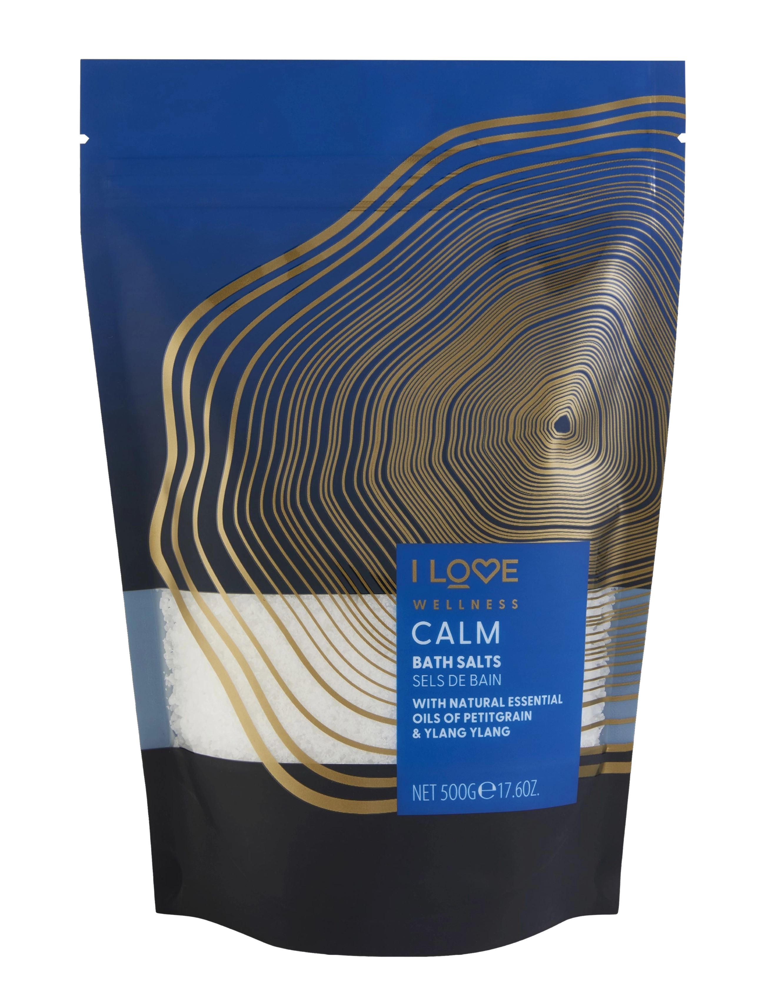 I LOVE Wellness Bath Salts Calm Neroli & Petitgrain 500G, Bath Products, Nude, Str: 500 g