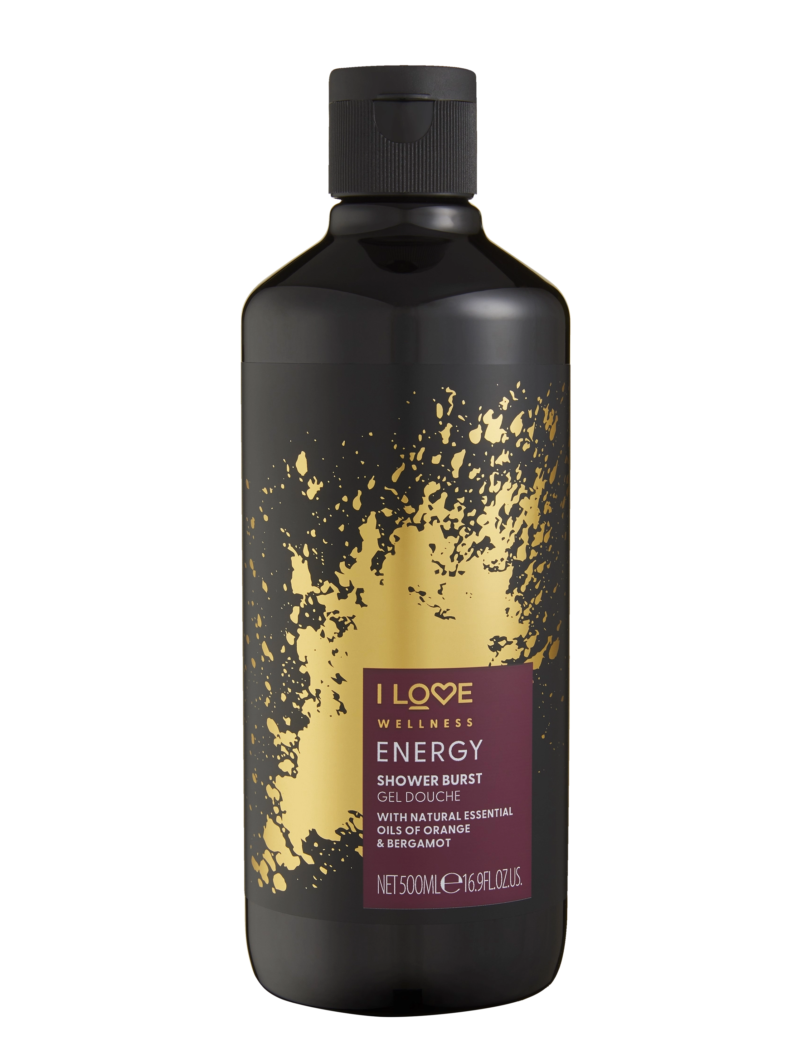 I LOVE I Love Wellness Shower Burst Energy Orange & Bergamot 500ml, 500 ml, Nude, Krop > Bad Og Brusebad, Dame