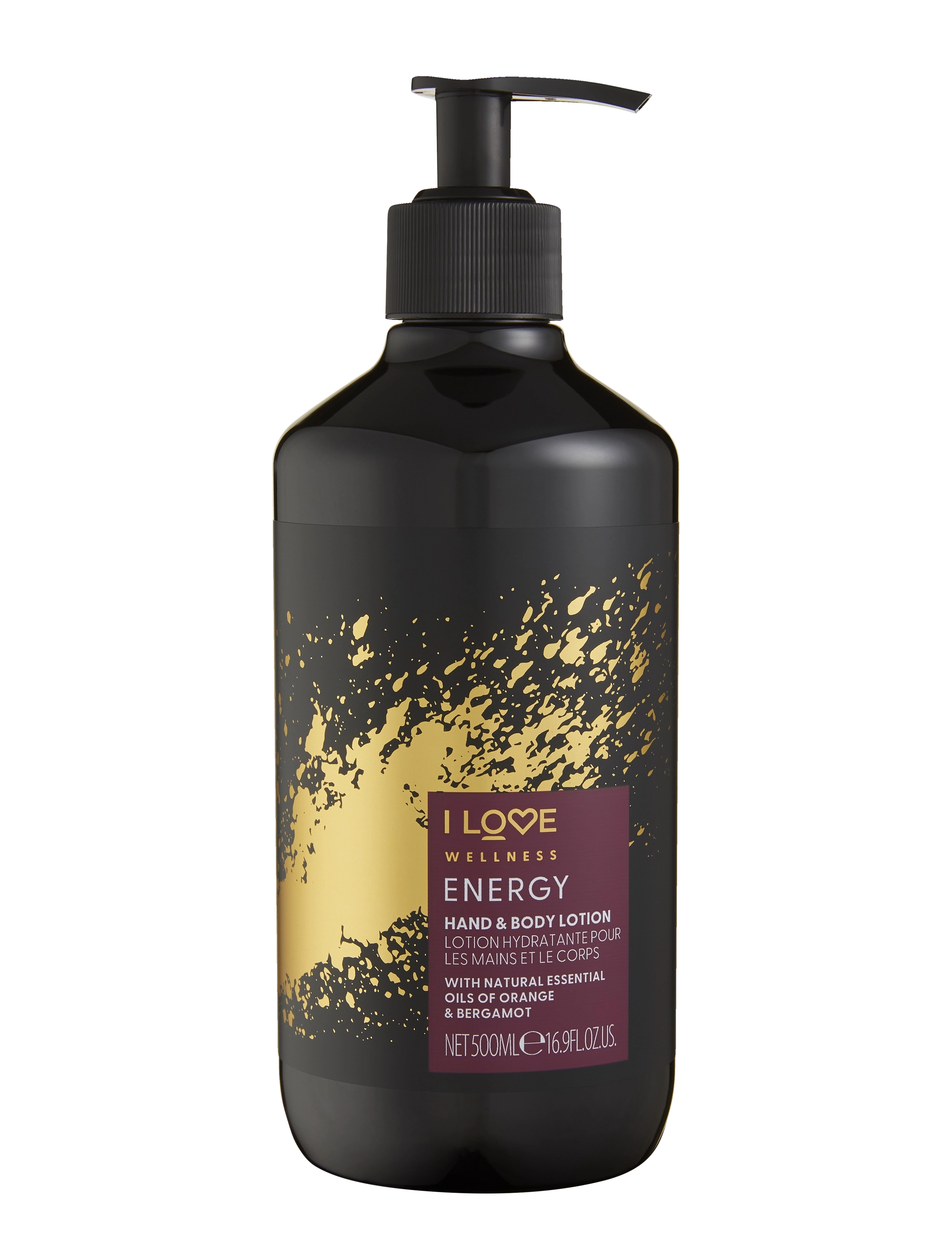 I LOVE I Love Wellness Hand & Body Lotion Energy Orange & Bergamot 500ml, 500 ml, Nude, Håndpleje > Håndcreme, Dame