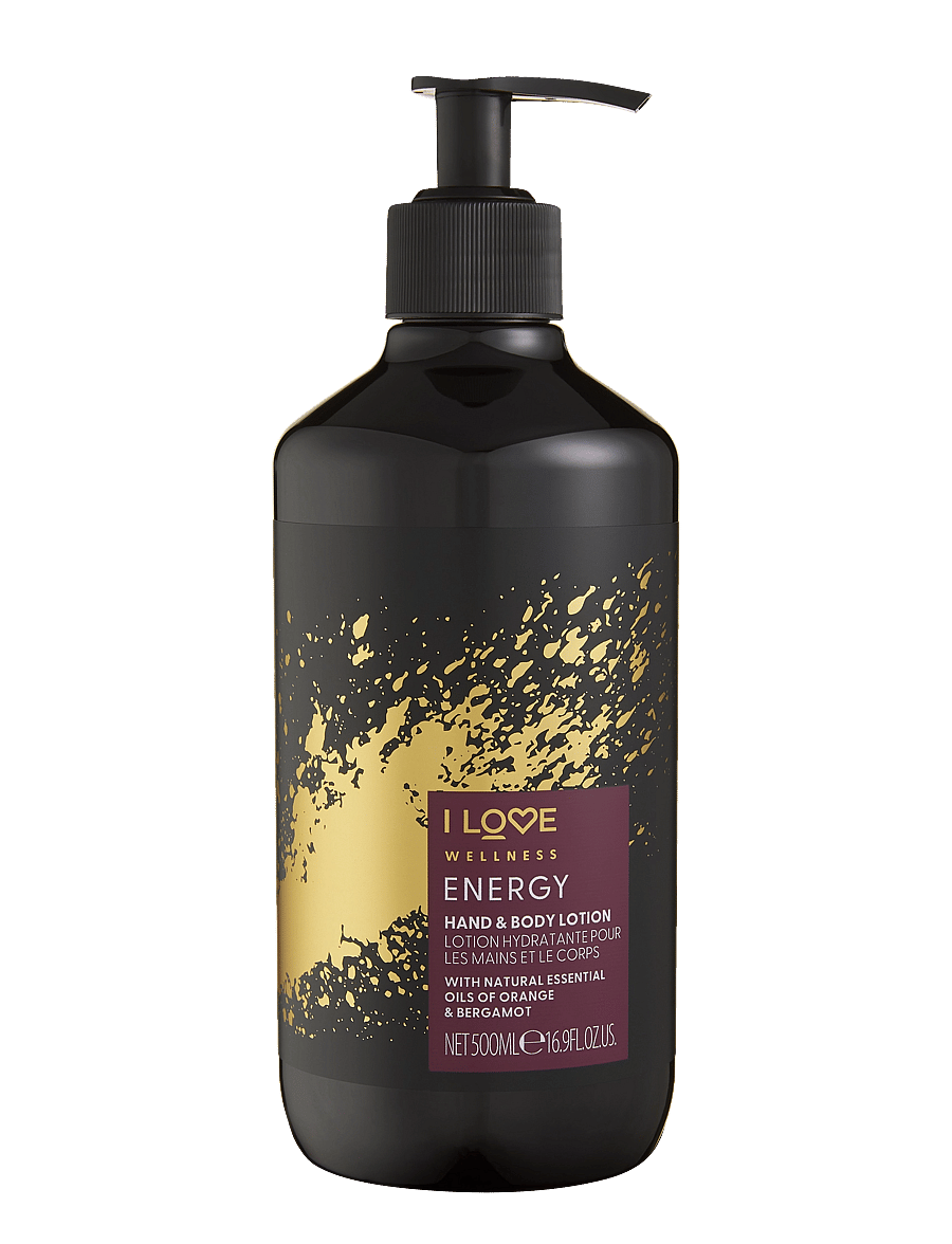 I LOVE - I LOVE Wellness Hand & Body Lotion Energy Orange & Bergamot 500ml - energy orange & bergamot - 0