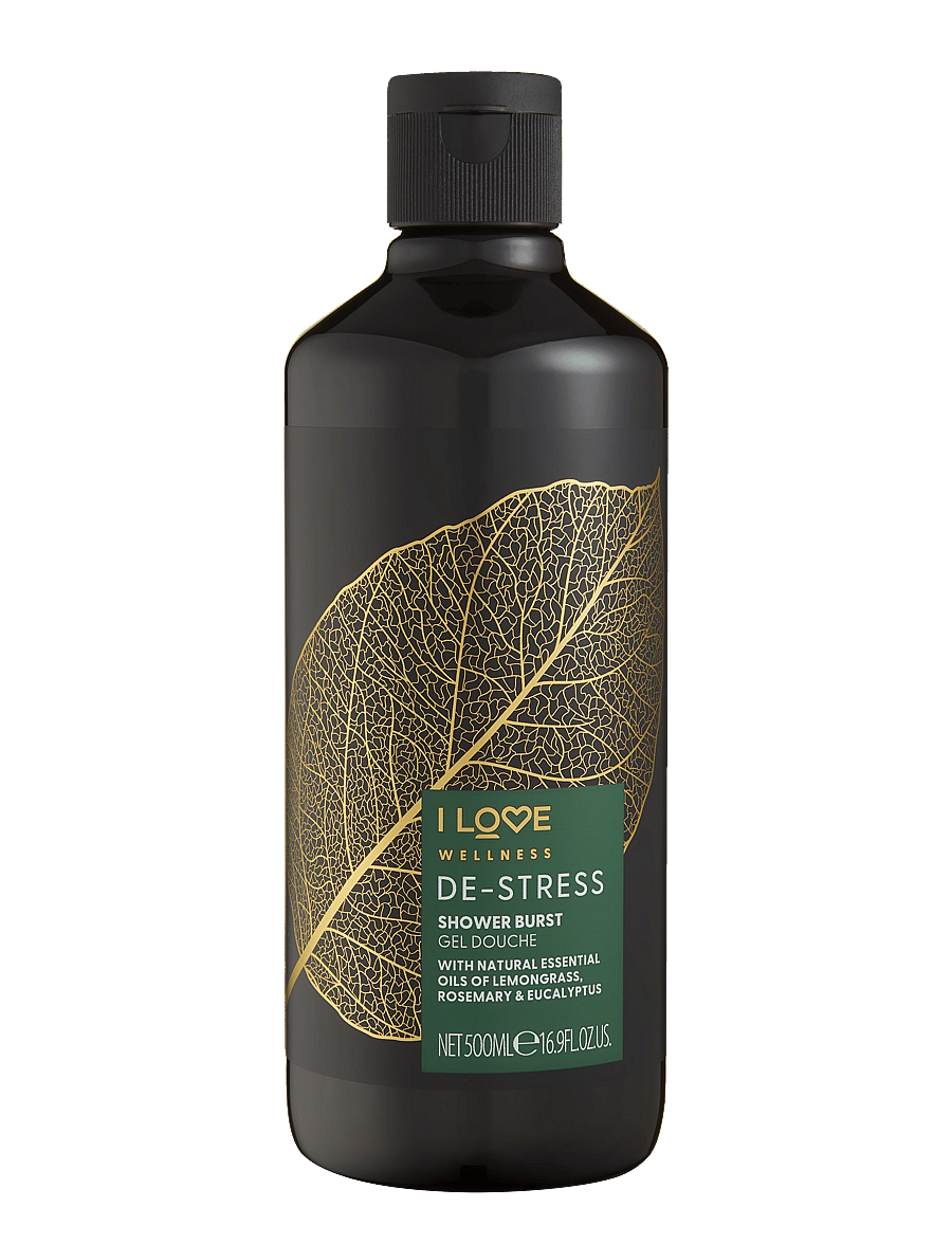 I LOVE - I LOVE Wellness Shower Burst Destress Ecualyptus & Cedarwood 500ml - dušigeelid ja õlid - ecualyptus & cedarwood - 0