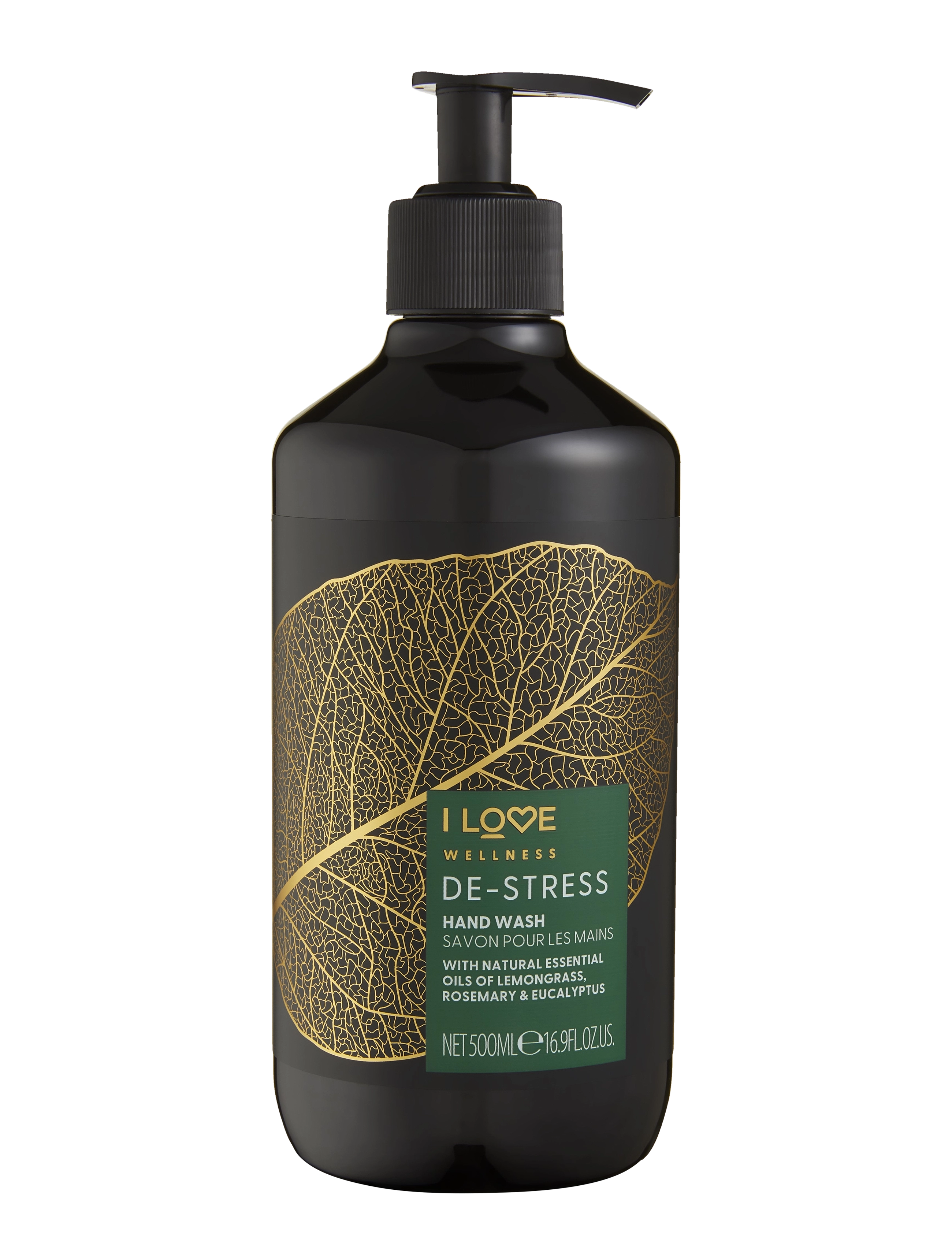 I LOVE I Love Wellness Hand Wash Destress Ecualyptus & Cedarwood 500ml, 500 ml, Nude, Håndsæbe > Flydende Håndsæbe, Dame