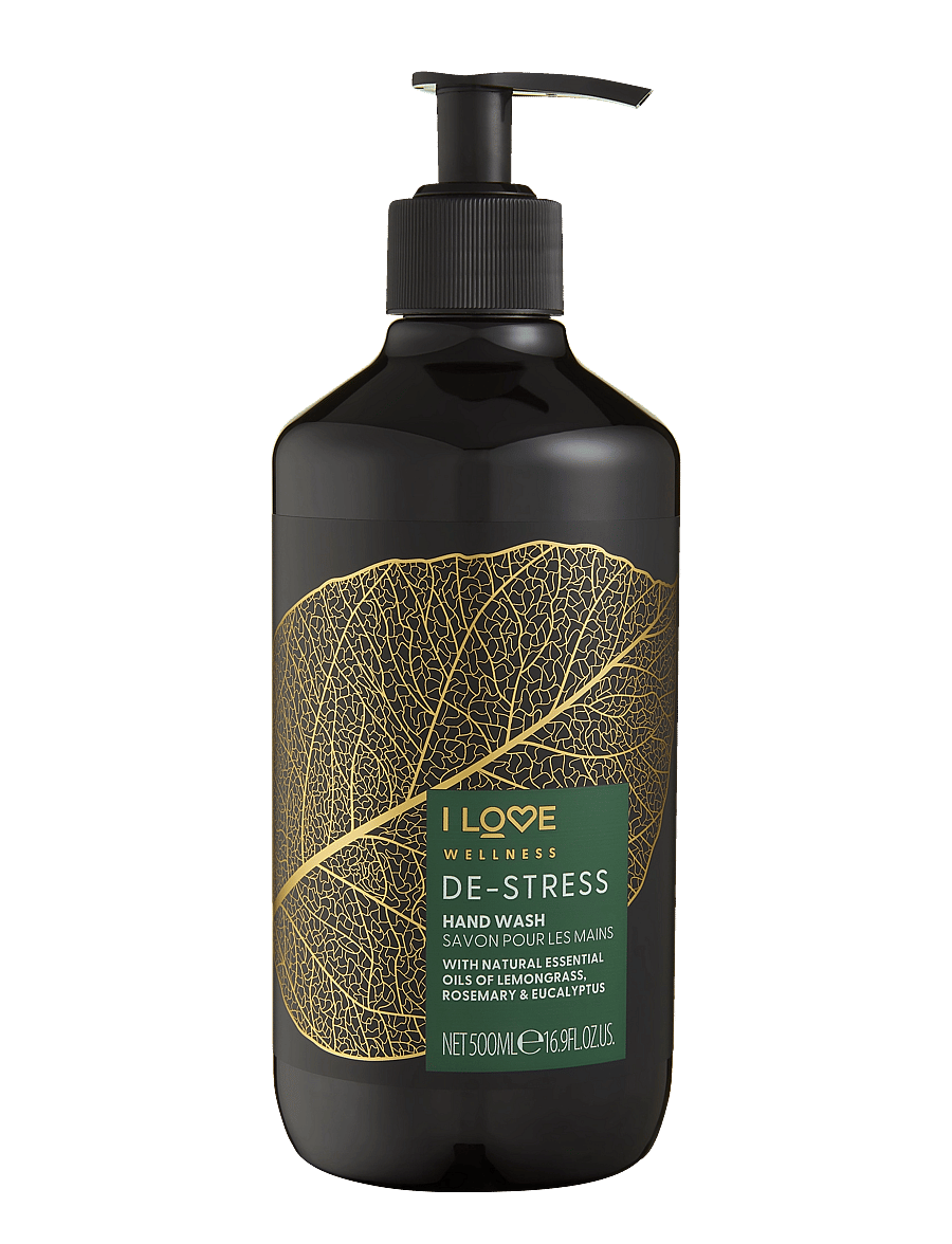 I LOVE - I LOVE Wellness Hand Wash Destress Ecualyptus & Cedarwood 500ml - ecualyptus & cedarwood - 0