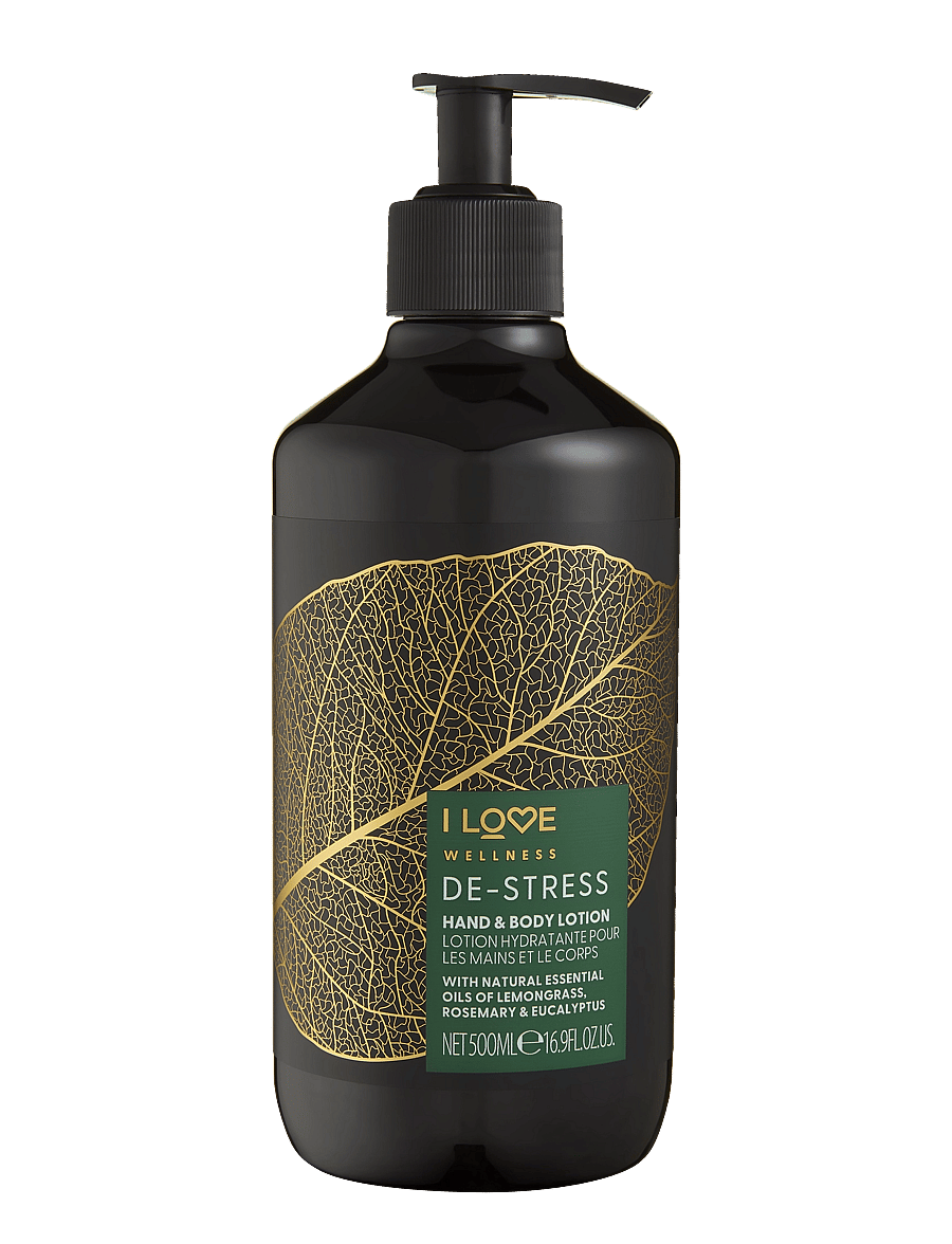 I LOVE - I LOVE Wellness Hand & Body Lotion Destress Ecualyptus & Cedarwood 500ml - kreemid - ecualyptus & cedarwood - 0
