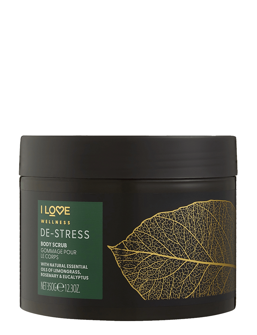 I LOVE - I LOVE Wellness Body Scrub Destress Ecualyptus & Cedarwood 350g - ecualyptus & cedarwood - 0