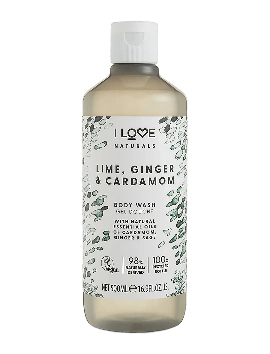 I LOVE - I LOVE Naturals Body Wash Lime, Ginger & Cardamon 500ml - dušigeelid ja õlid - lime, ginger & cardamon - 0