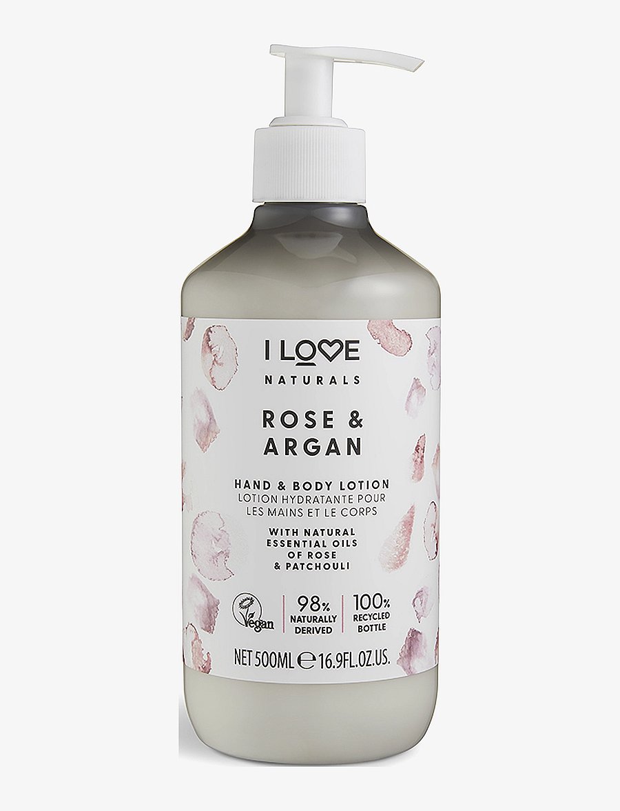 I LOVE - I LOVE Naturals Hand & Body Lotion Rose & Argan 500ml - kreemid - rose & argan - 0