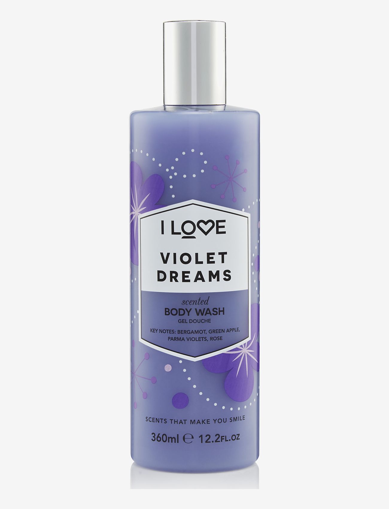I LOVE - I LOVE Signature Body Wash Violet Dreams 360ml - duschgel & duscholjor  - violet dreams - 0