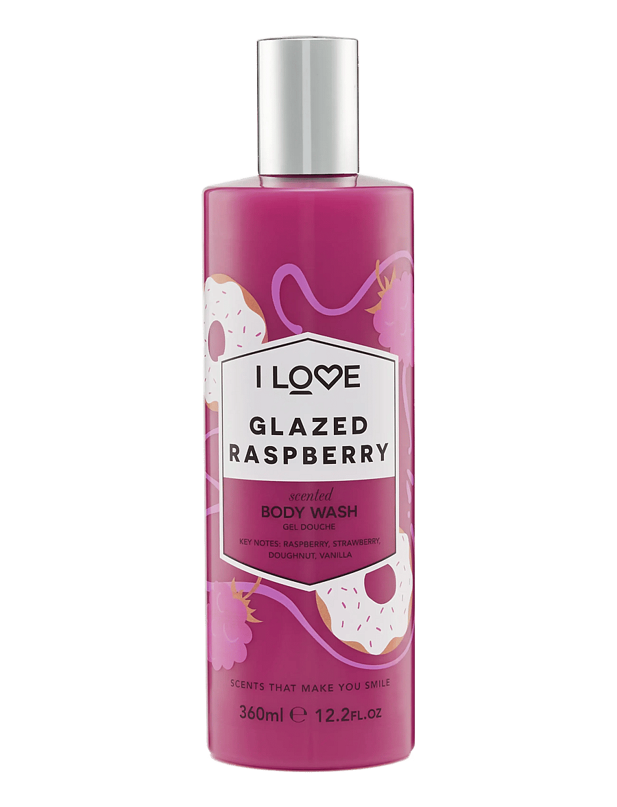 I LOVE - I LOVE Signature Body Wash Glazed Raspberry 360ml - dušigeelid ja õlid - glazed raspberry - 0
