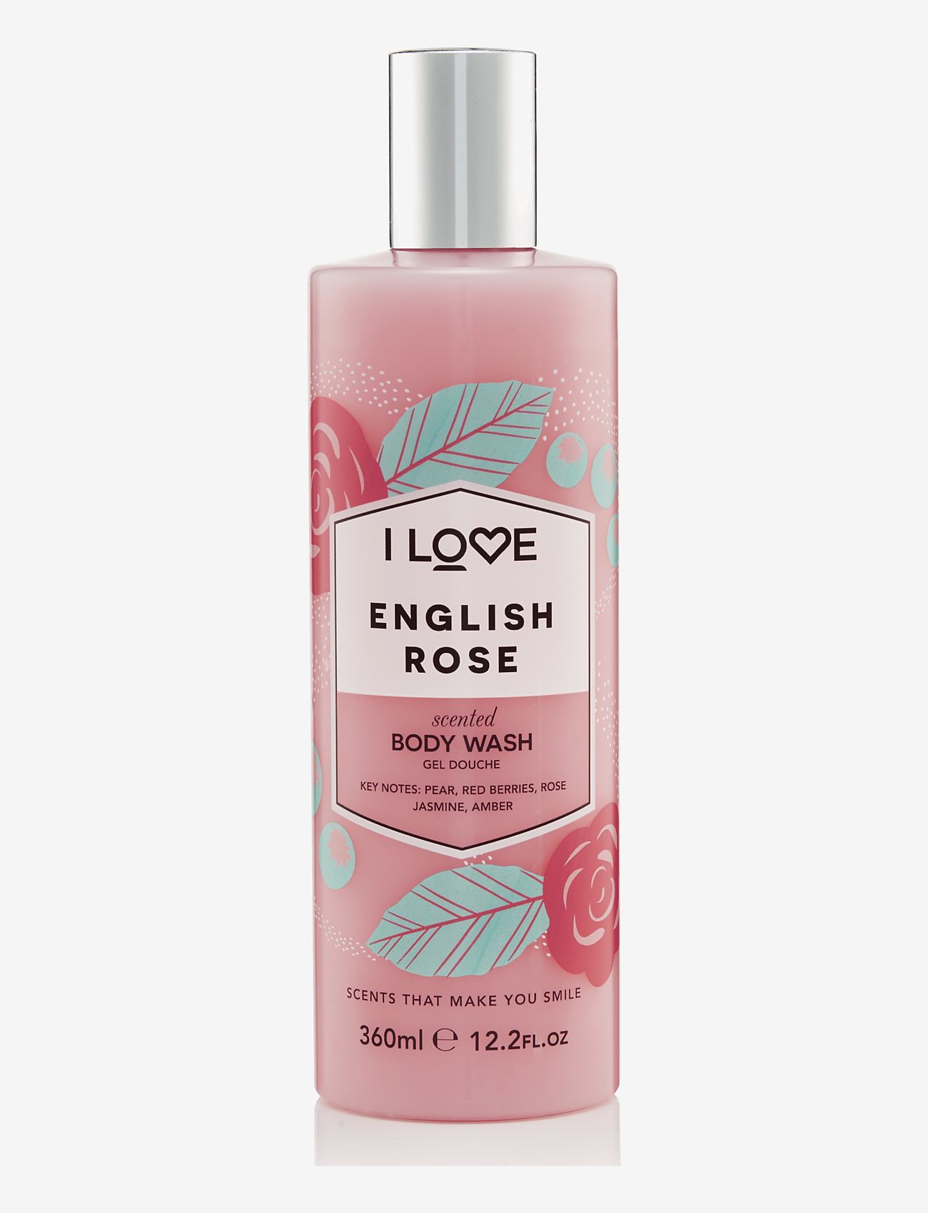 I LOVE - I LOVE Signature Body Wash English Rose 360ml - shower gel & bruseolier - english rose - 0