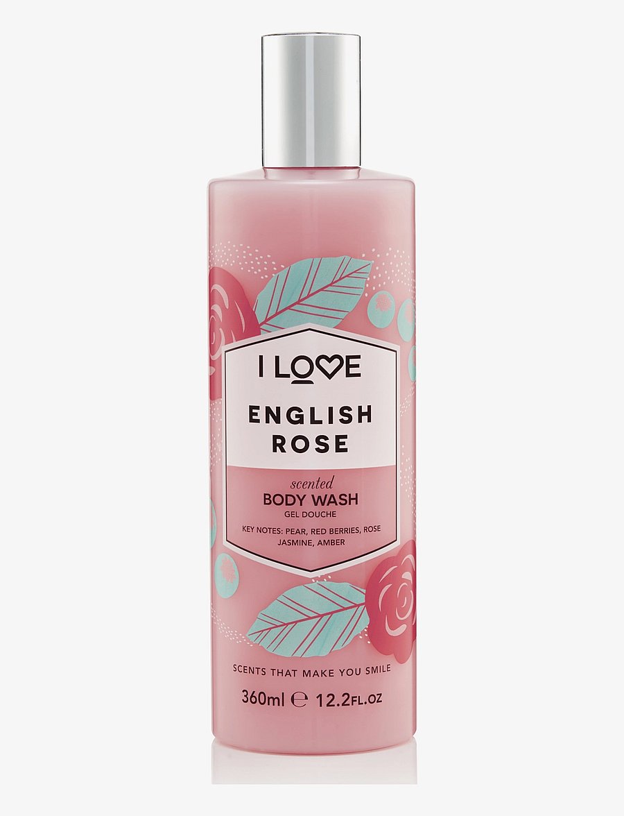 I LOVE - I LOVE Signature Body Wash English Rose 360ml - dušigeelid ja õlid - english rose - 0