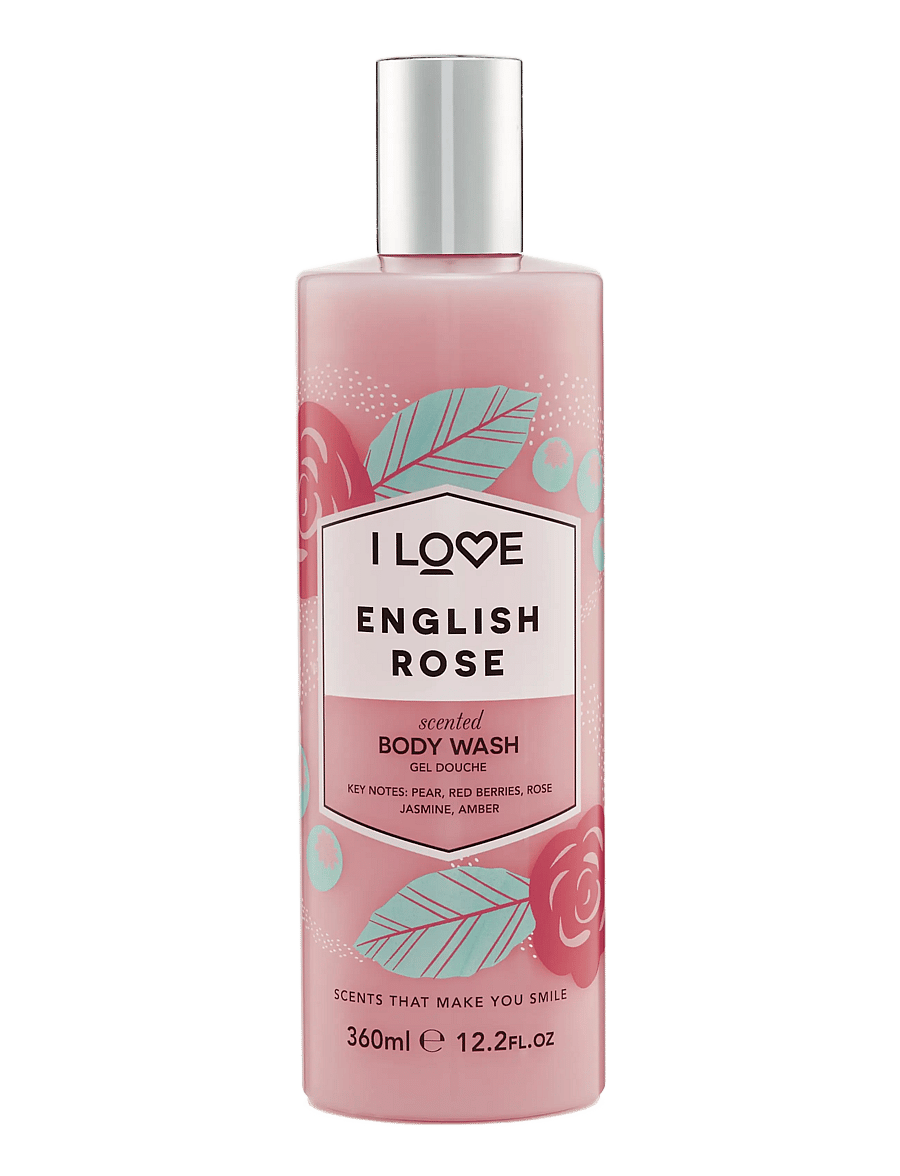 I LOVE - I LOVE Signature Body Wash English Rose 360ml - dušigeelid ja õlid - english rose - 0