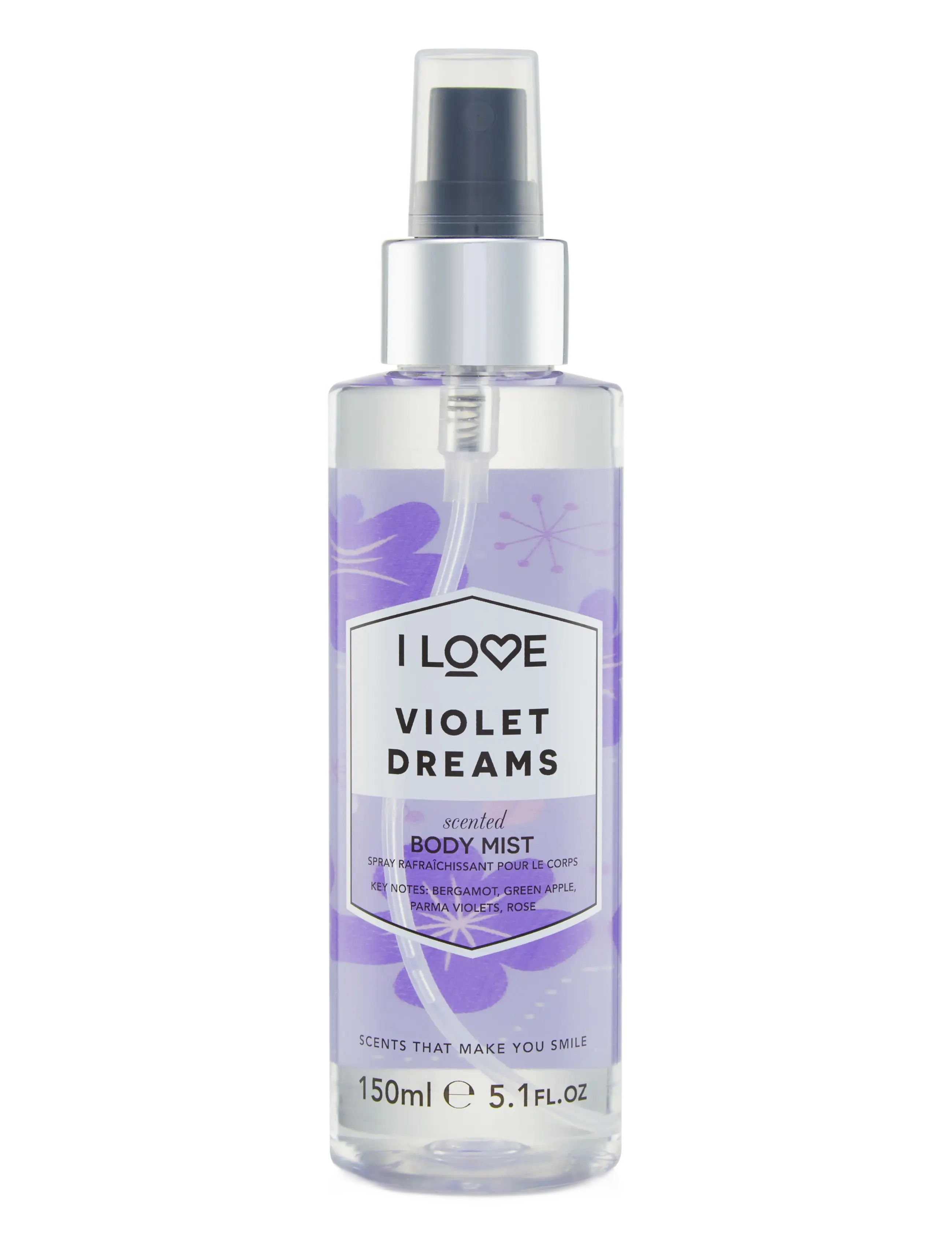 I LOVE I Love Signature Body Mist Violet Dreams 165ml, 165 ml, Nude, Parfume > Tåger, Dame