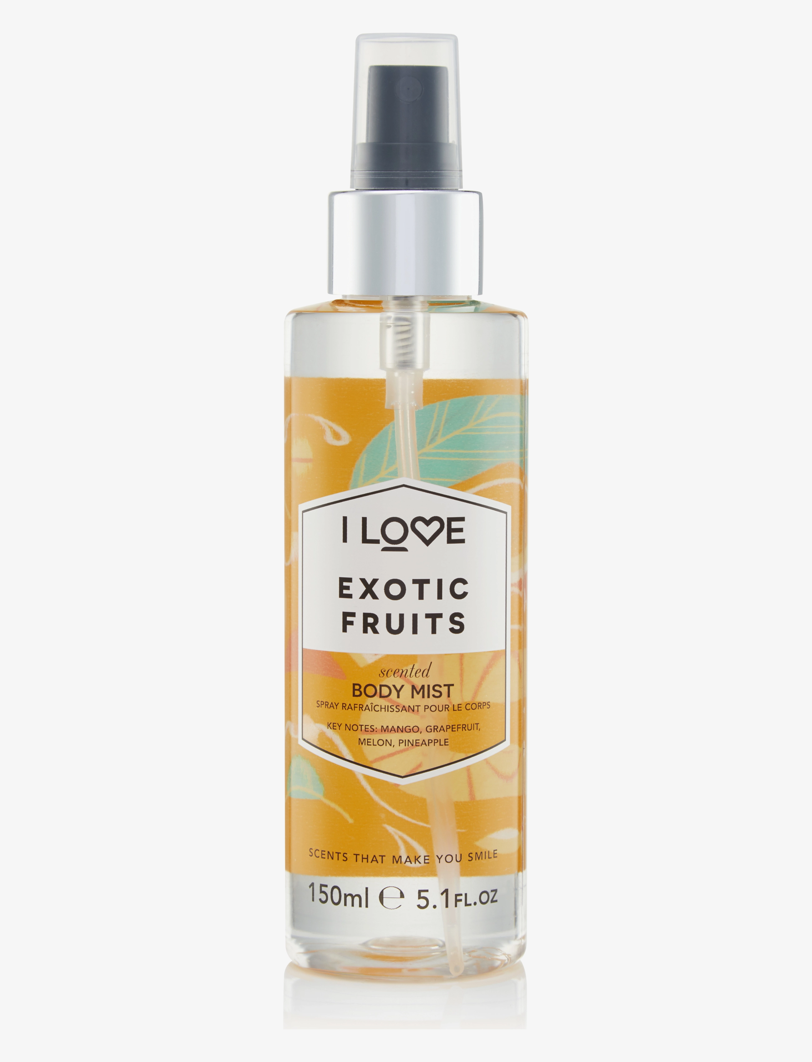 I LOVE I LOVE Signature Body Mist Exotic Fruit 165ml - Lahjoja naisille - EXOTIC FRUIT / clear