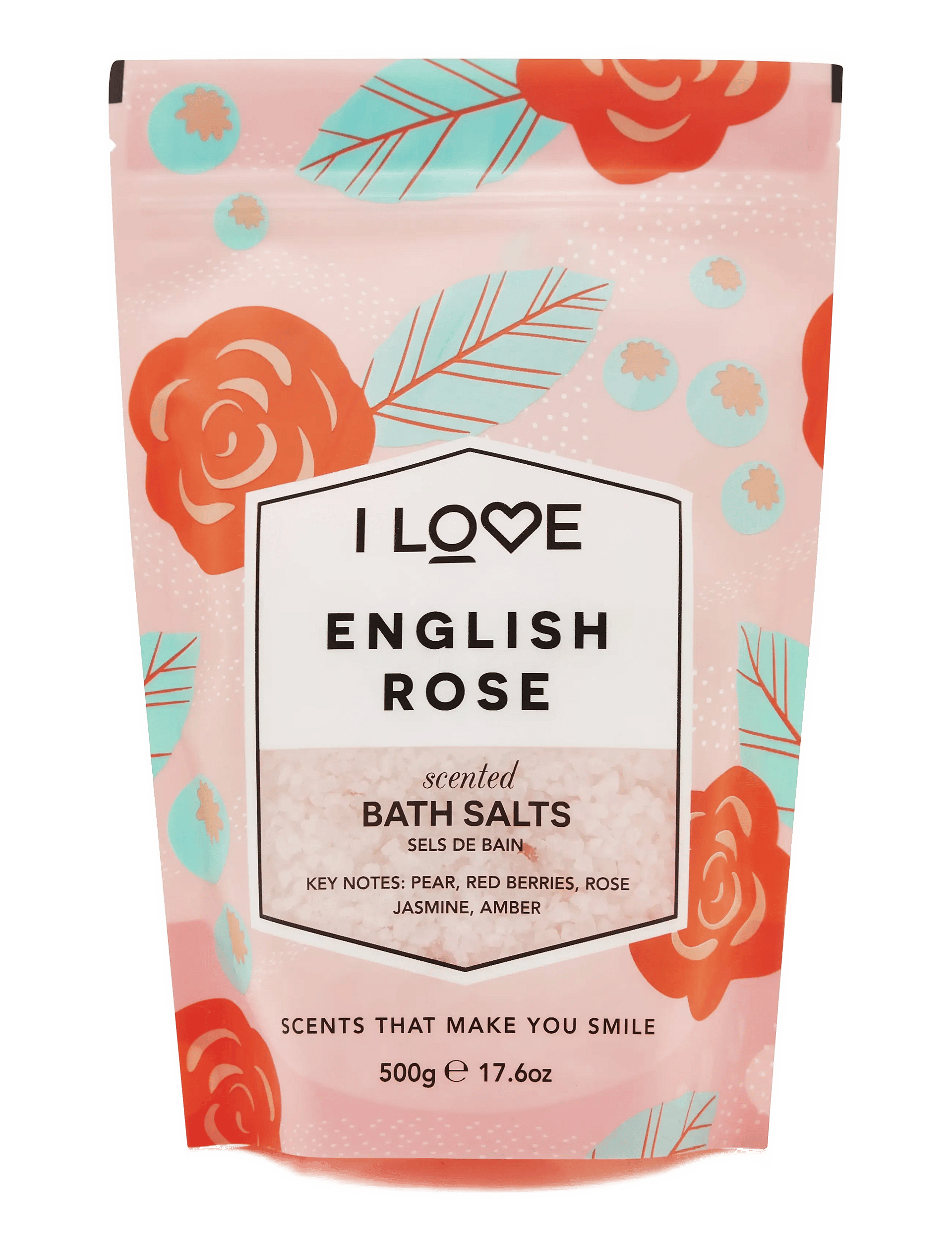 I Love I LOVE I Love Signature Bath Salts English Rose 500G - Nude - 500 g