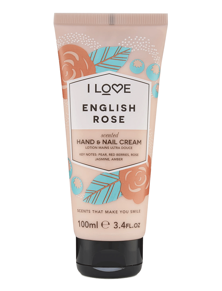 I LOVE - I LOVE Signature Hand & Nail Cream English Rose - kätekreemid - english rose - 0
