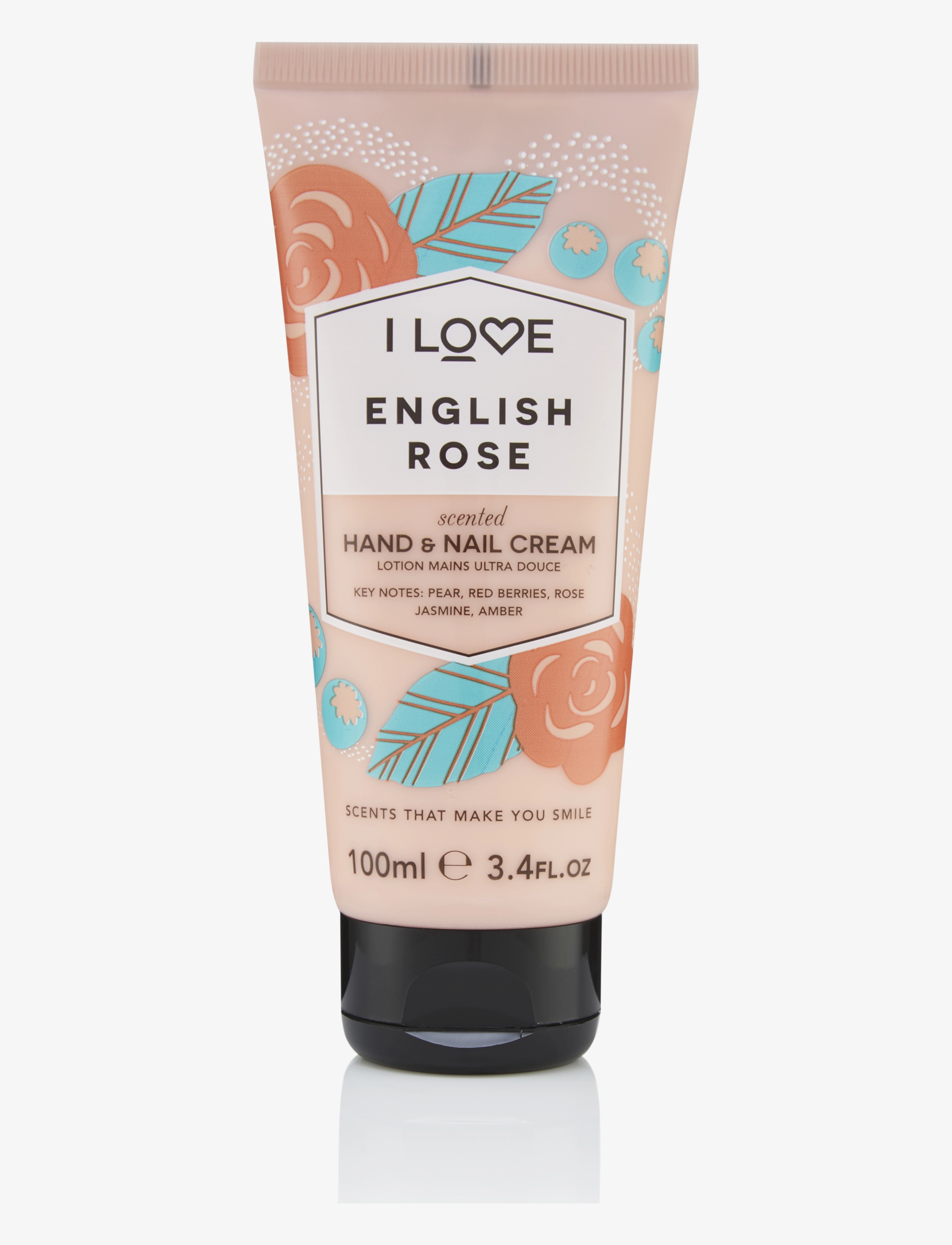 I LOVE I LOVE Signature Hand & Nail Cream English Rose - Hudvård - ENGLISH ROSE / clear