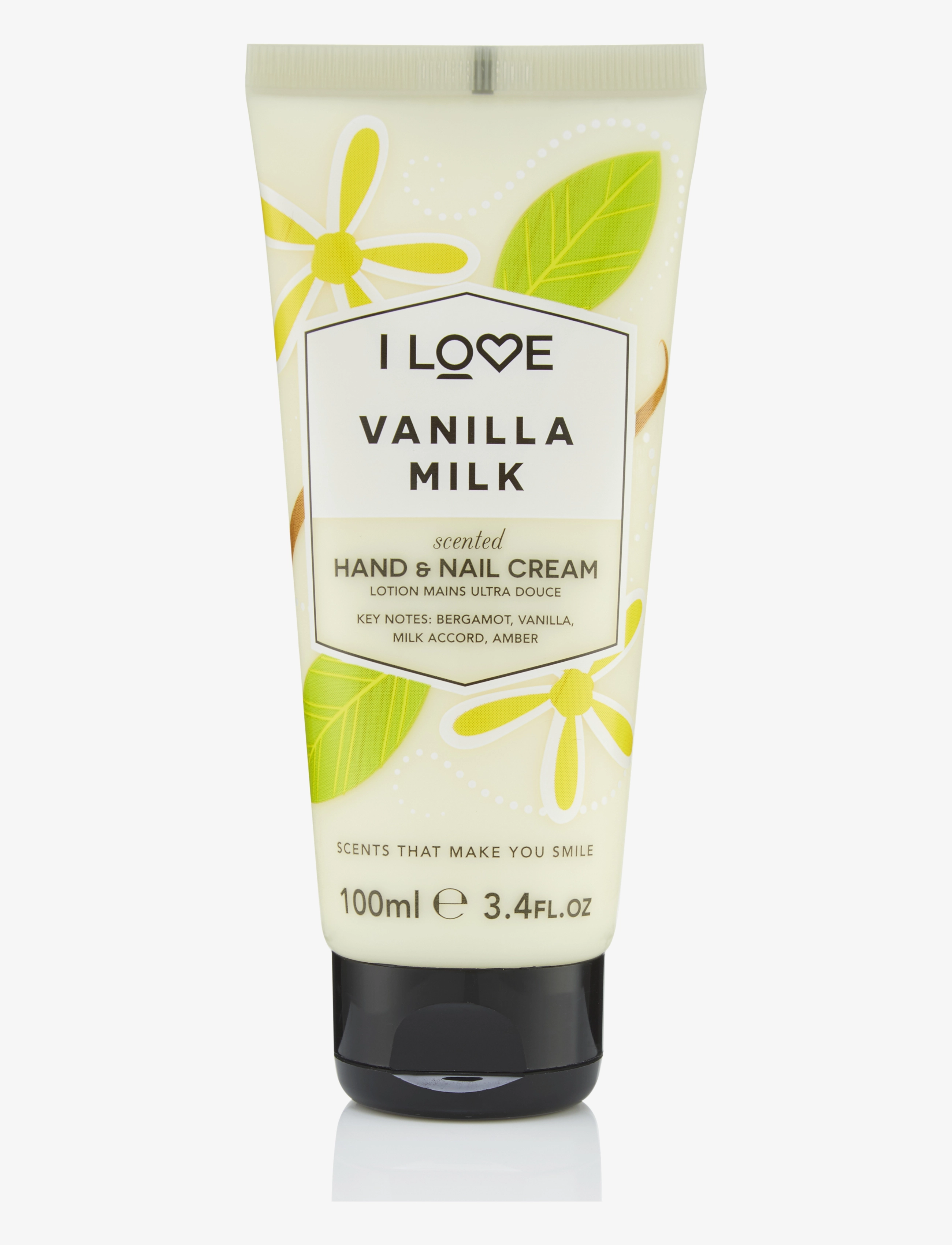 I LOVE I LOVE Signature Hand & Nail Cream Vanilla Milk - Hudvård - VANILLA MILK / clear