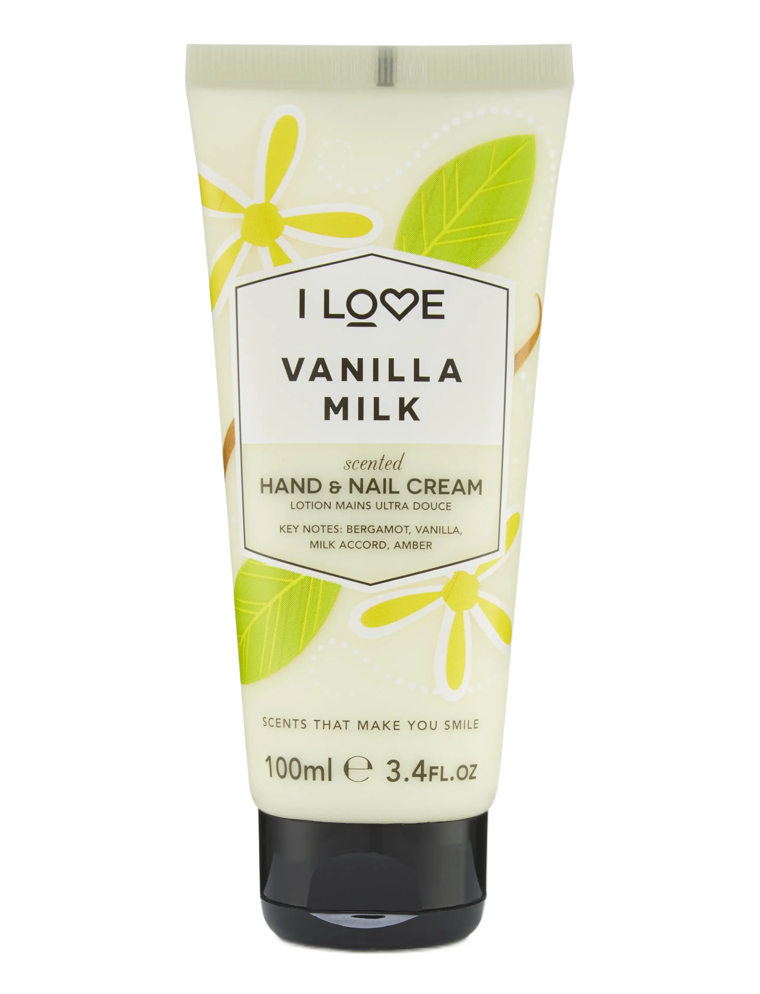 I LOVE I LOVE Signature Hand & Nail Cream Vanilla Milk - I LOVE - VANILLA MILK / clear