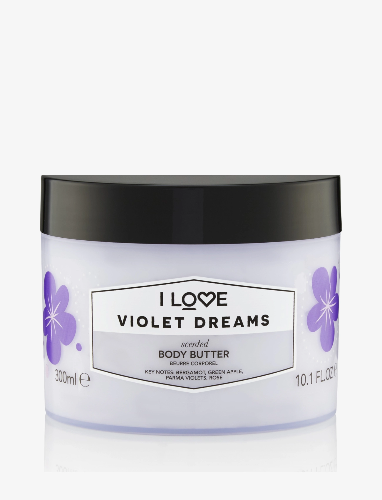 I LOVE I LOVE Signature Indulgent Body Butter Violet Dreams 330ml - Hudvård - VIOLET DREAMS / clear