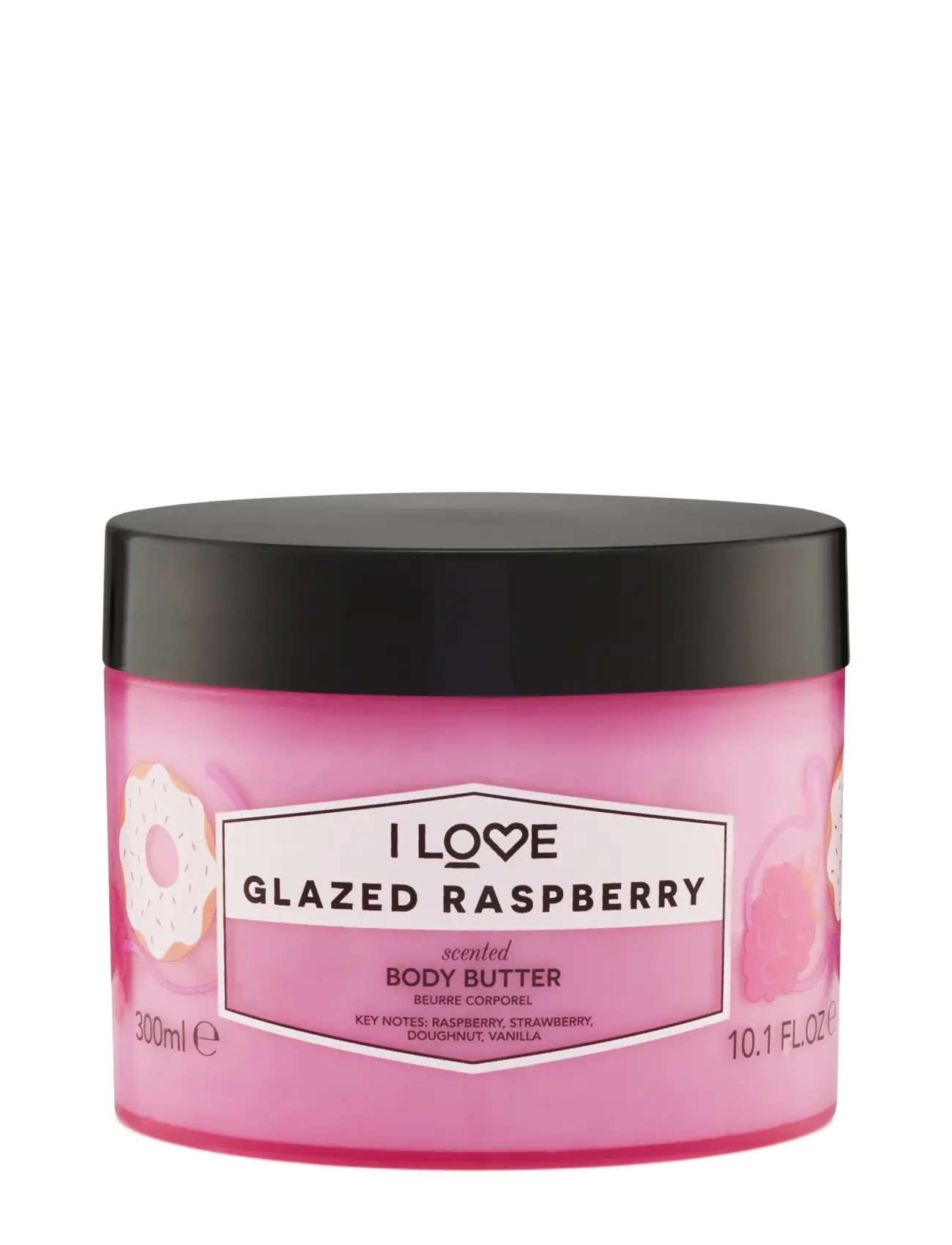 I LOVE I Love Signature Indulgent Body Butter Glazed Raspberry 330ml, 330 ml, Nude, Krop > Kropssmør, Dame