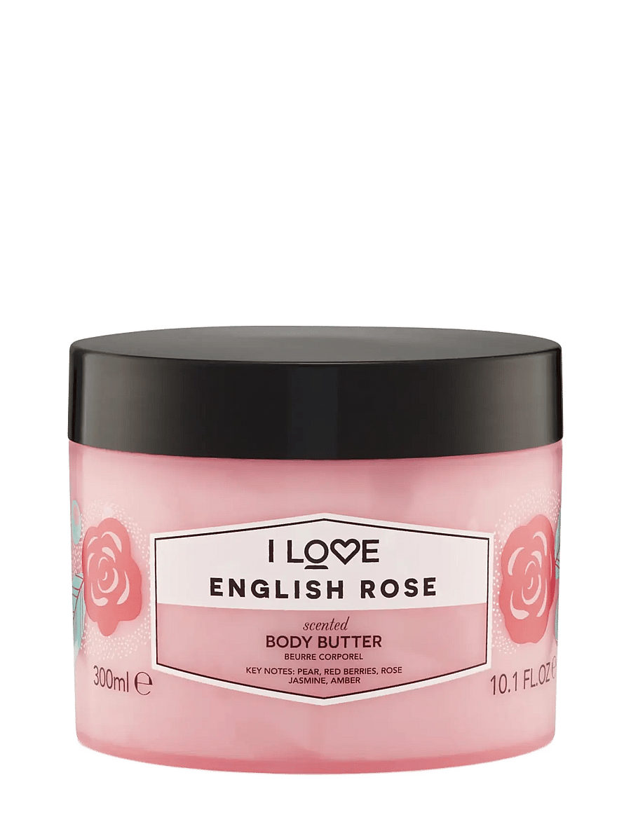 I LOVE - I LOVE Signature Indulgent Body Butter English Rose 330ml - kreemid - english rose - 0