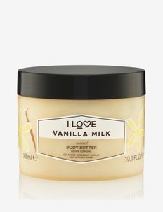 I LOVE Signature Indulgent Body Butter Vanilla Milk 330ml, I LOVE