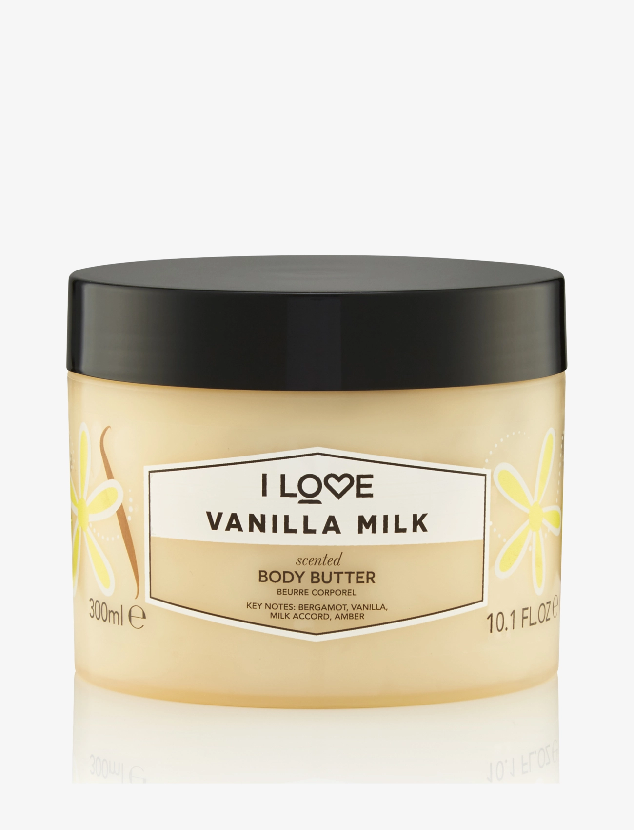 I LOVE I LOVE Signature Indulgent Body Butter Vanilla Milk 330ml - Keha - VANILLA MILK / clear