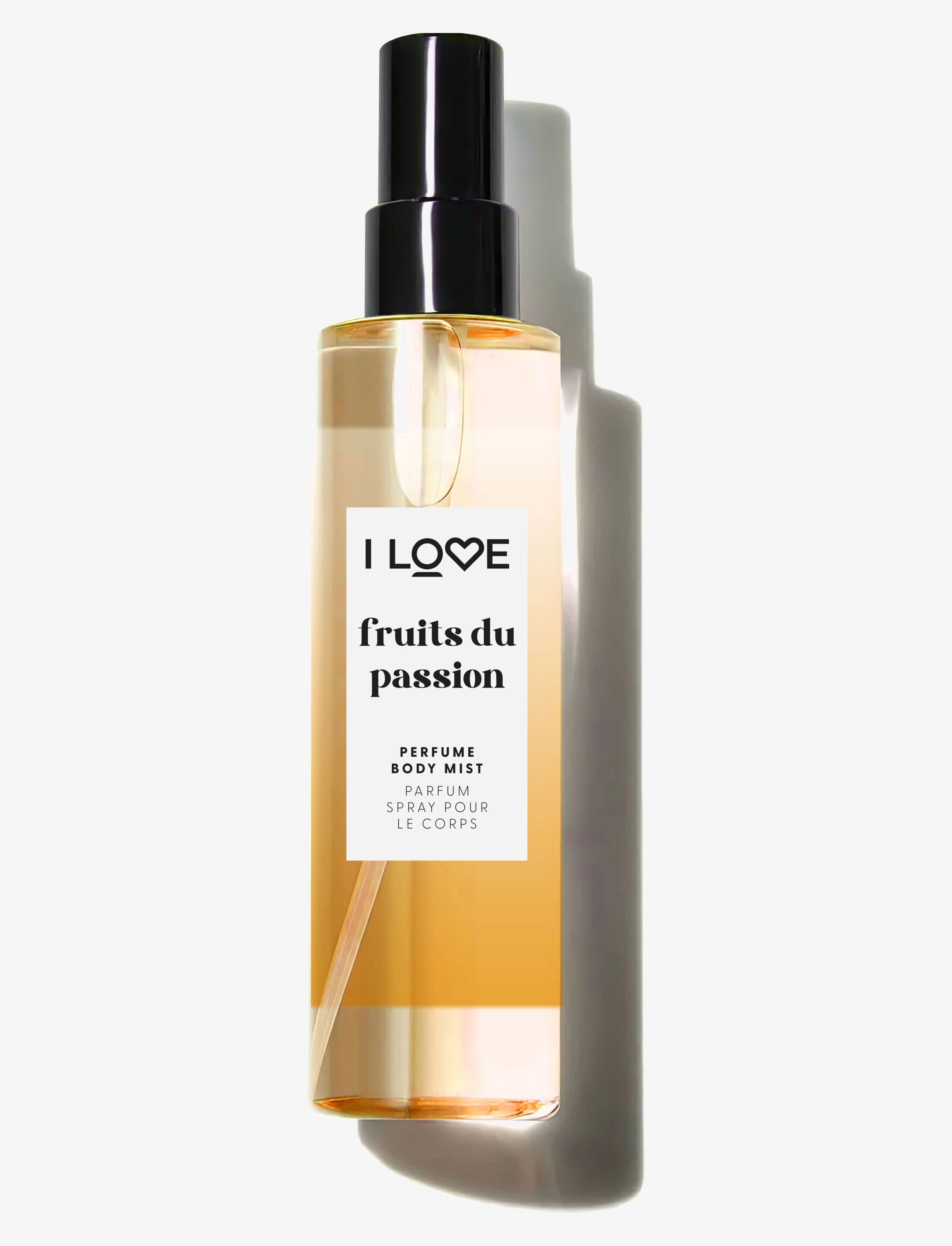 I LOVE Body Mist Fruits Du Passion, Tåge, Gul, Str: 200 ML