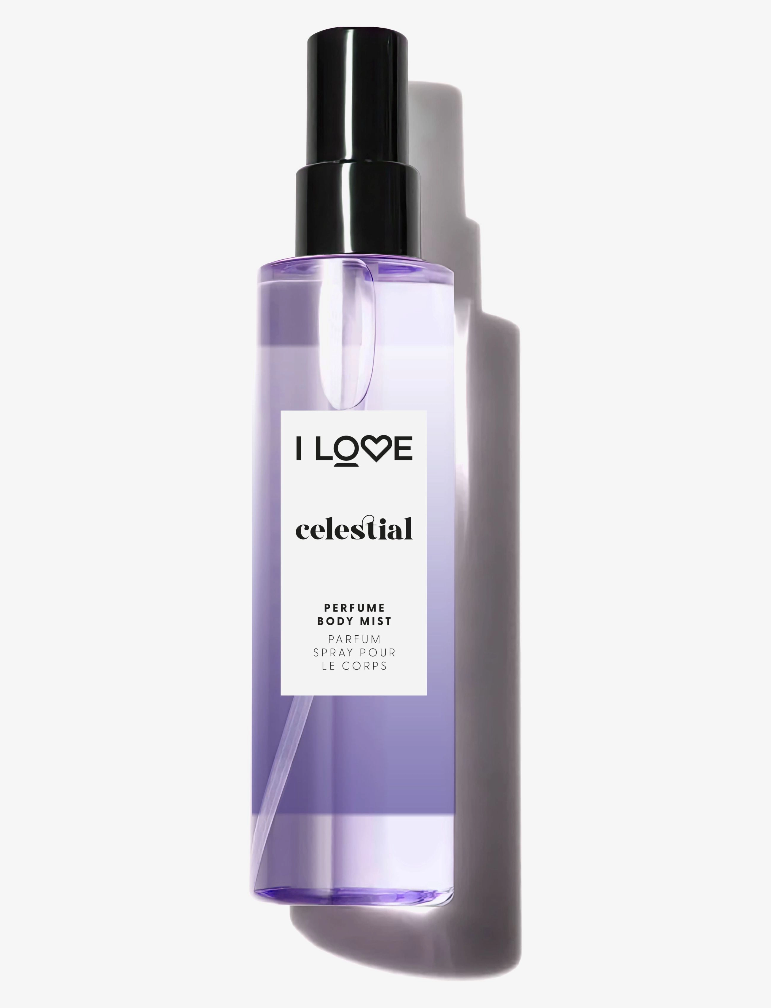 I LOVE Body Mist Celestial, Tåge, Lila, Str: 200 ML