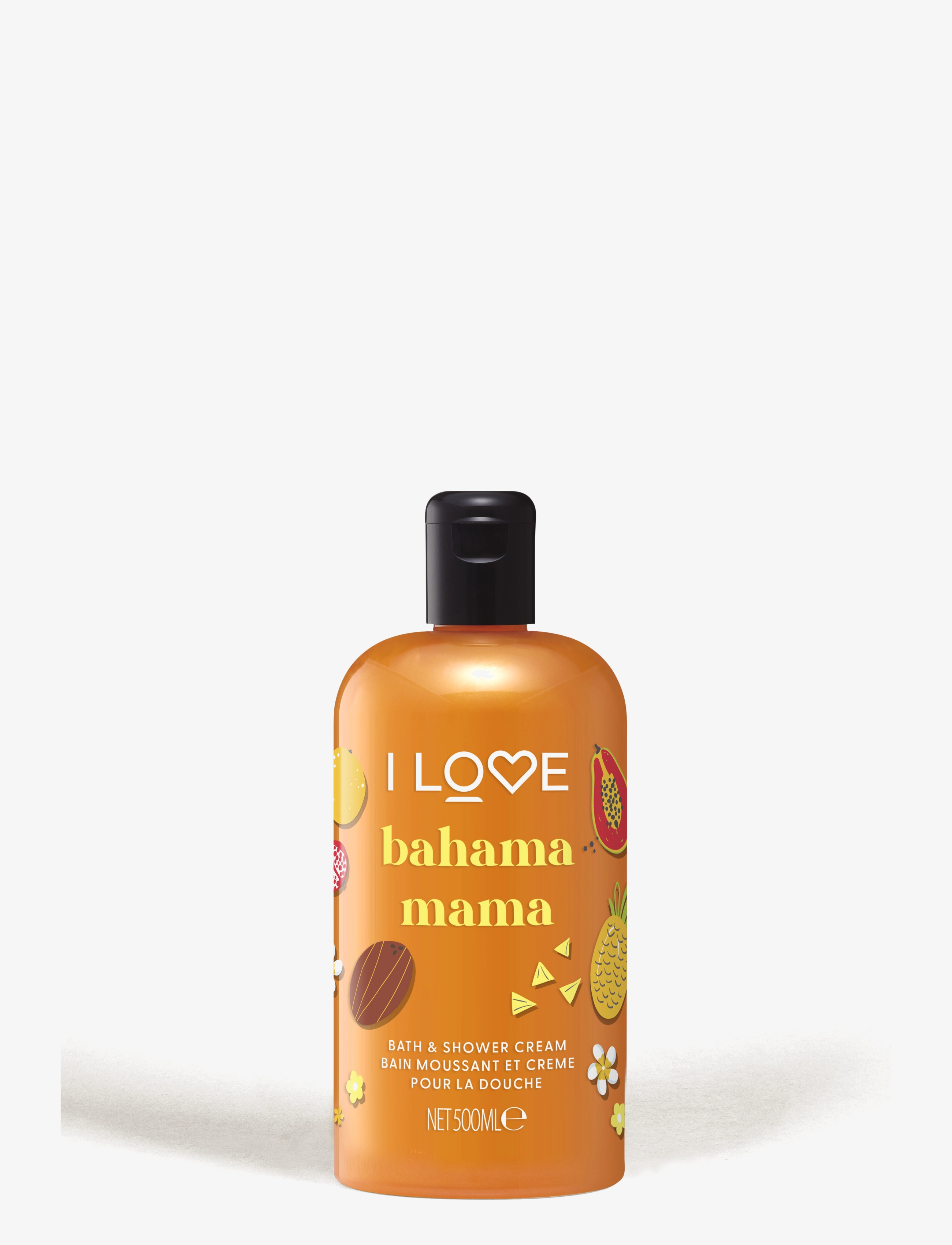 I LOVE I LOVE Seasonal Scented Bath and Shower Creams Bahama Mama - Kampagne - BAHAMA MAMA / clear
