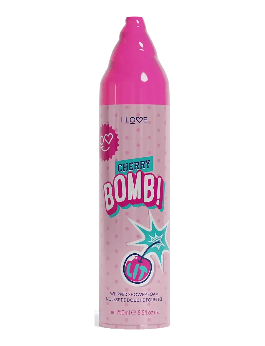 I LOVE - I LOVE Cherry Bomb Whipped Shower Foam - dušigeelid ja õlid - cherry bomb - 0