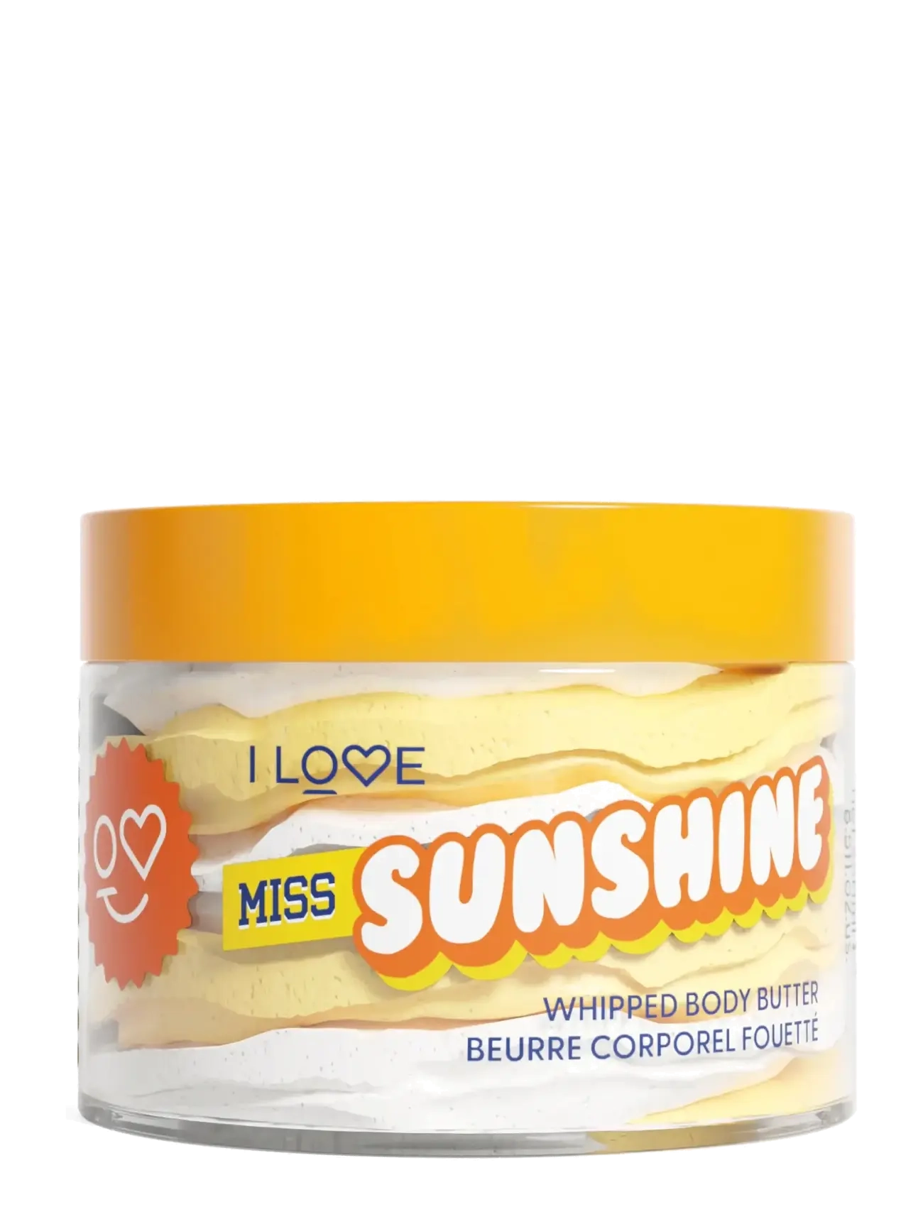 I LOVE I Love Miss Sunshine Whipped Body Butter, 250 ml, Yellow, Krop > Kropssmør, Dame