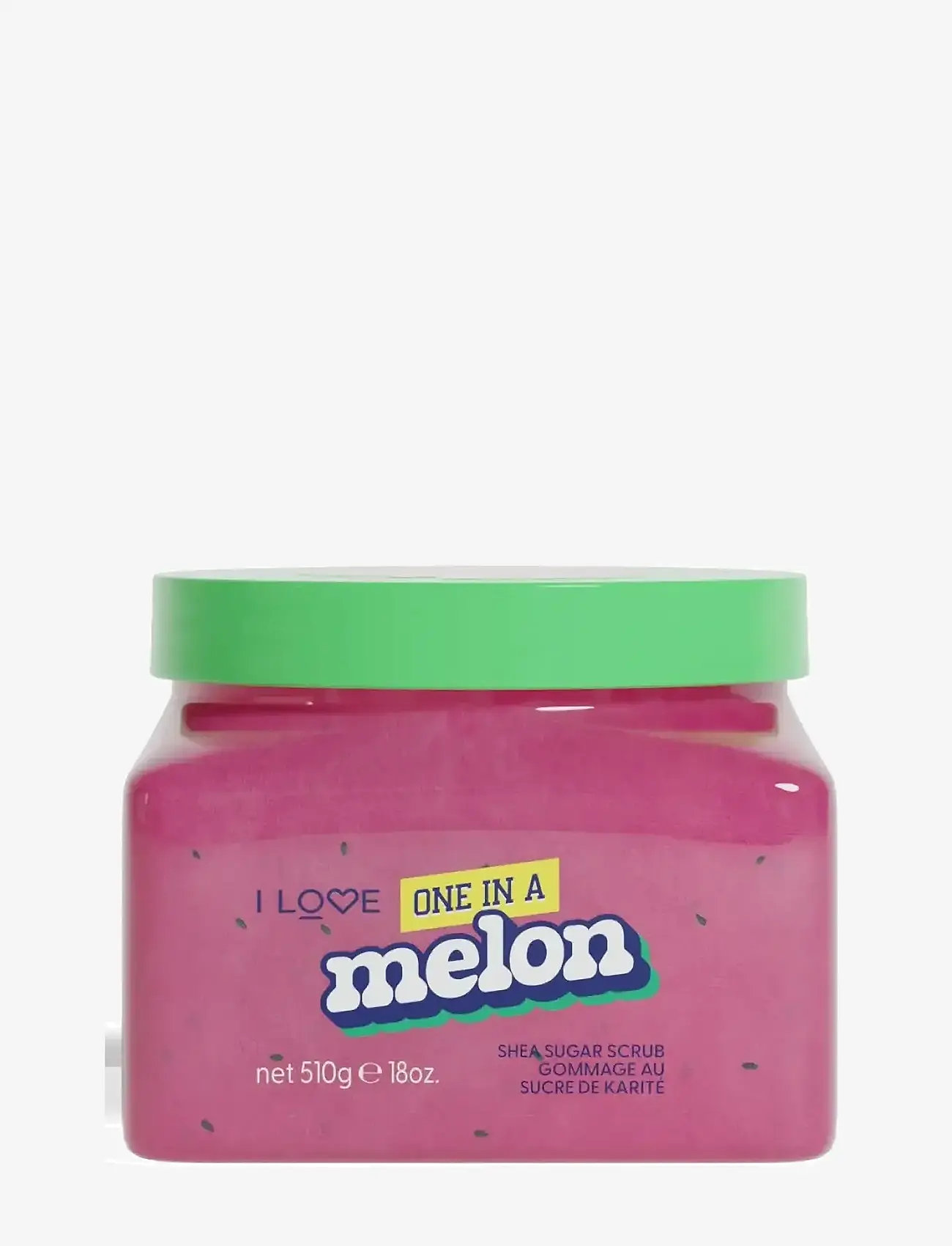 I LOVE - I LOVE One In A Melon Shea Sugar Scrub - kroppsskrubb - one in a melon shea - 0