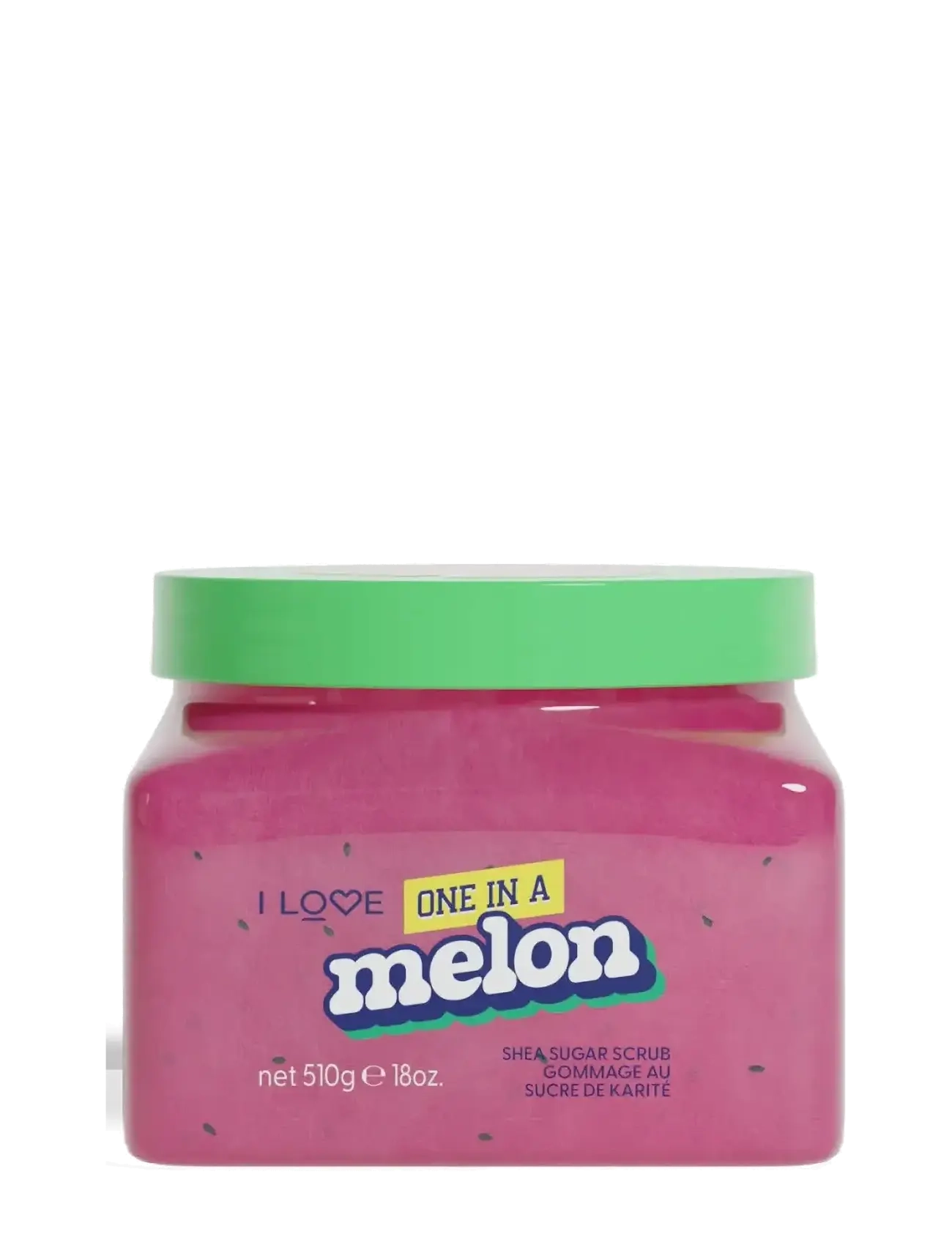 I LOVE I LOVE One In A Melon Shea Sugar Scrub - Kampagne - ONE IN A MELON SHEA / pink/rose