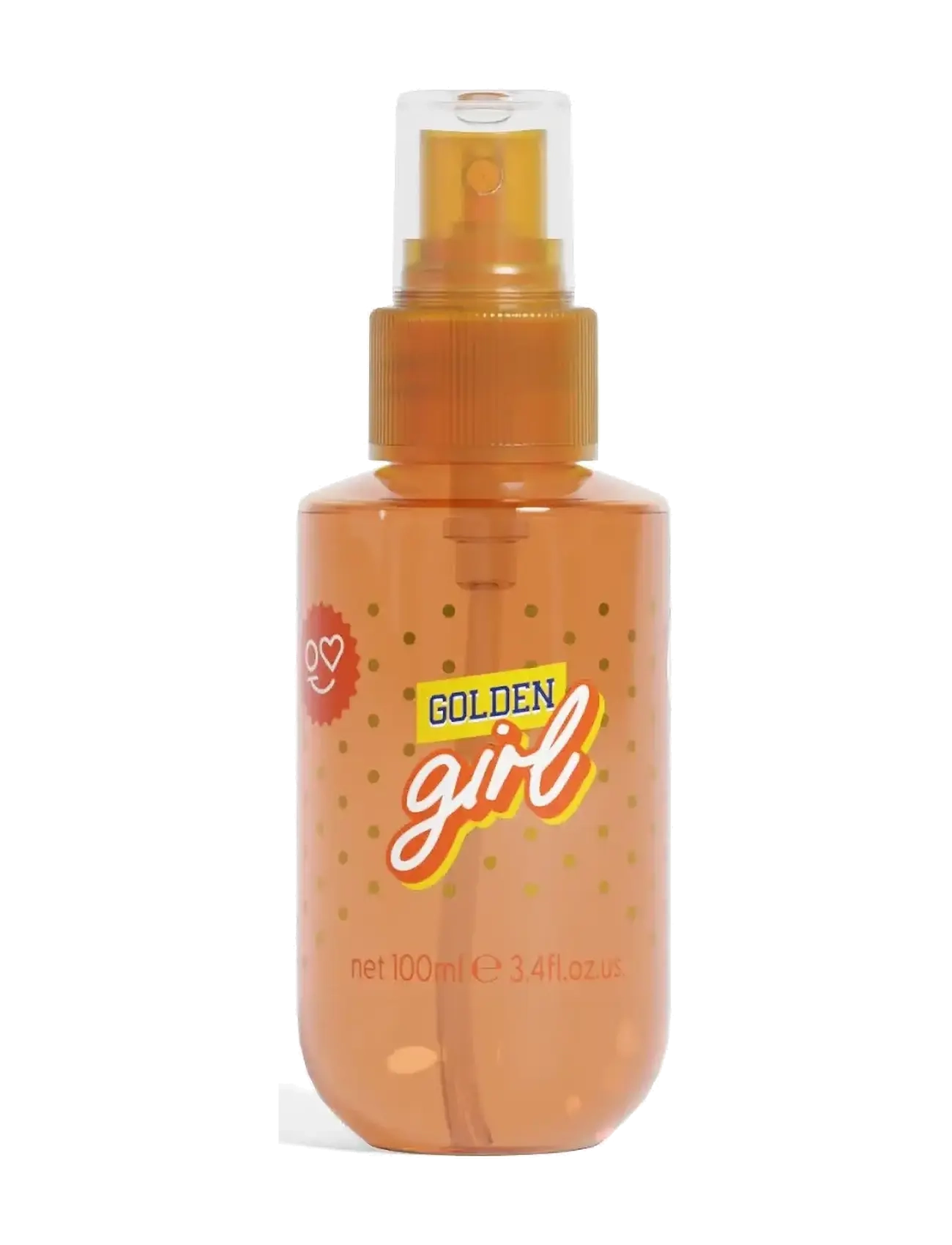 I LOVE Golden Girl Perfume Body Mist, Fragrance Tåge, Orange, Str: 100 ML