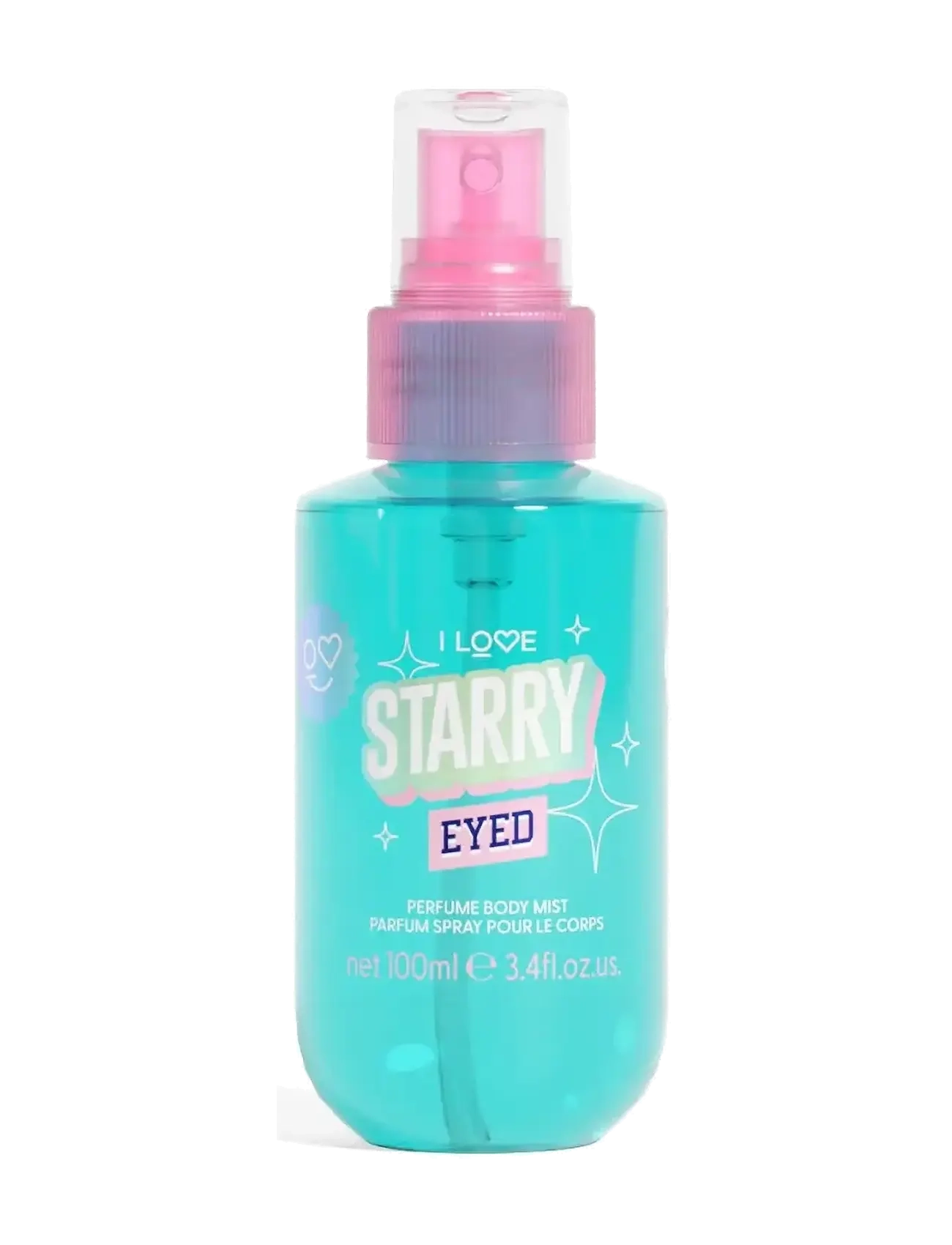 I LOVE I Love Starry Eyed Perfume Body Mist, 100 ml, Blue, Fragrance > Fragrance Mists, Dame