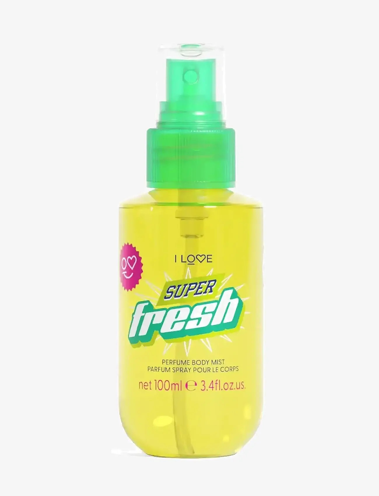 I LOVE - I LOVE Super Fresh Perfume Body Mist - til hende  - super fresh - 0
