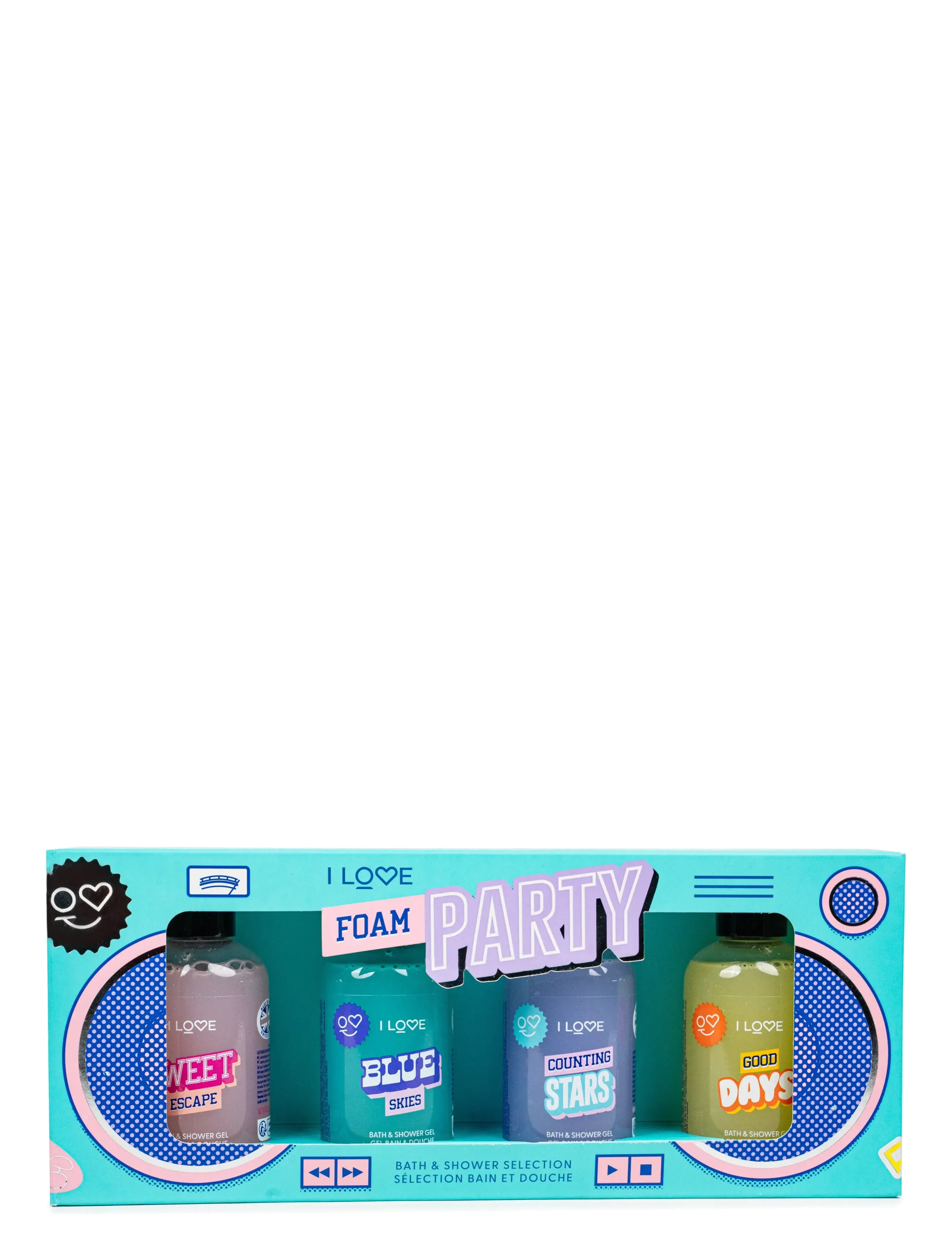 I LOVE I Love Foam Party- Shower Gel Set, One Size, Multi/patterned, Alle Sæt > Bade- Og Kropssæt, Dame