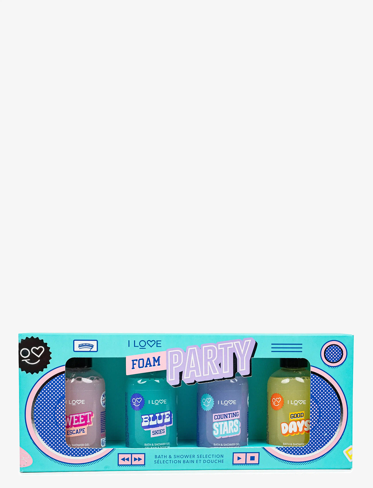 I LOVE - I LOVE Foam Party- Shower Gel Set - til hende - shower gel set - 0